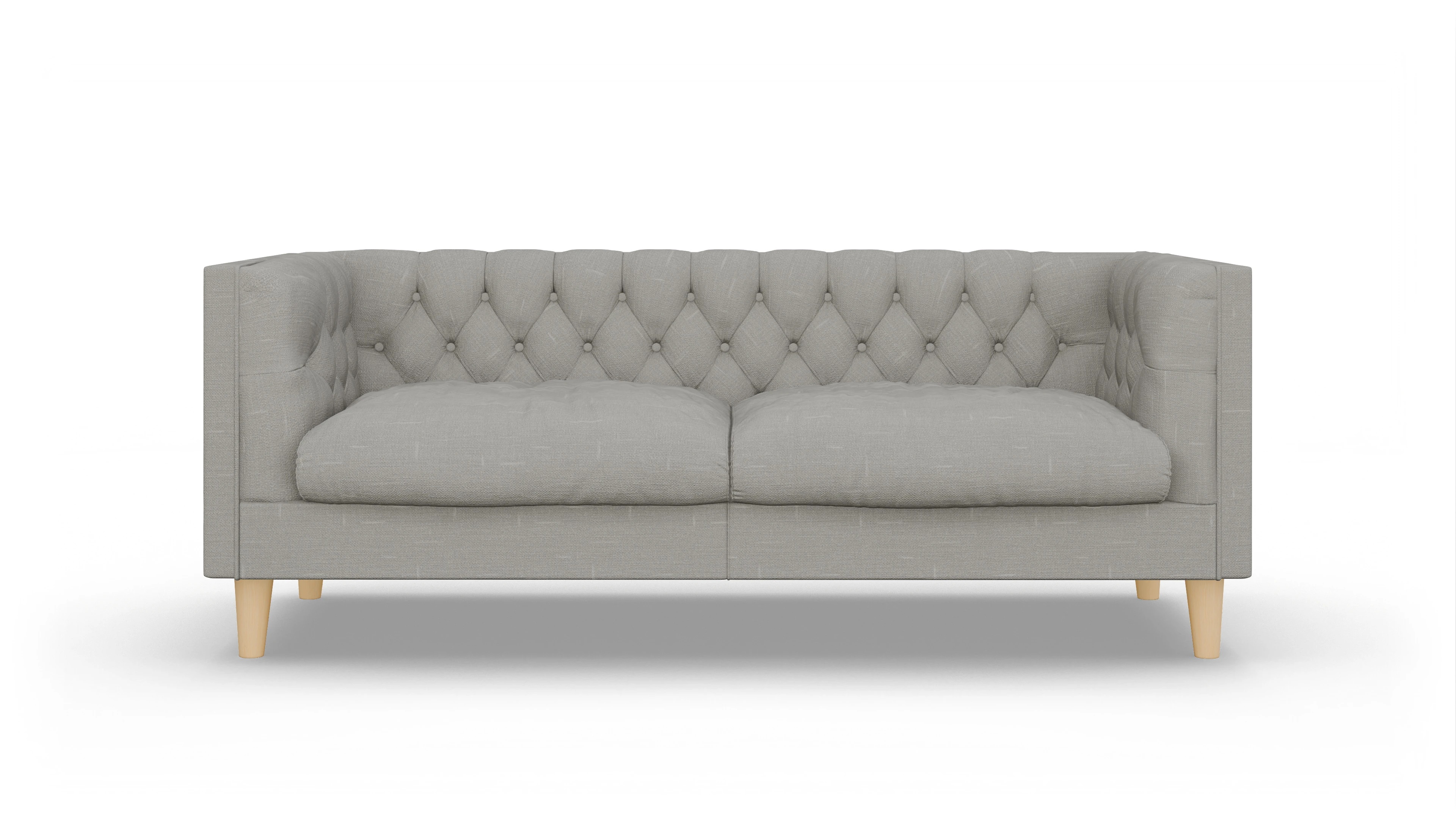 Ansicht des Produktes NewChester.01 2,5-Sitzer in Stoff grau