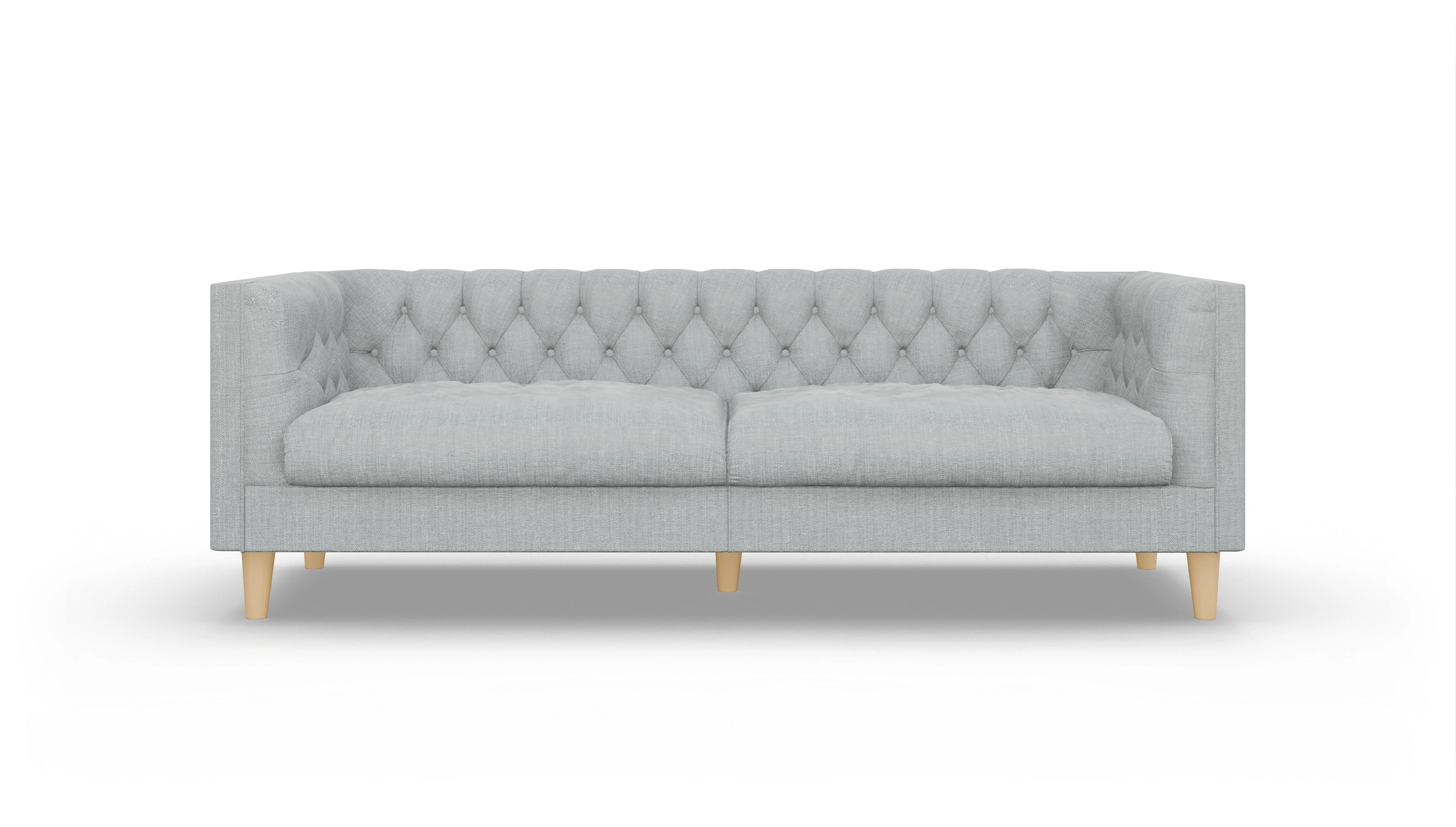 Ansicht des Produktes NewChester.01 3-Sitzer in Stoff grau