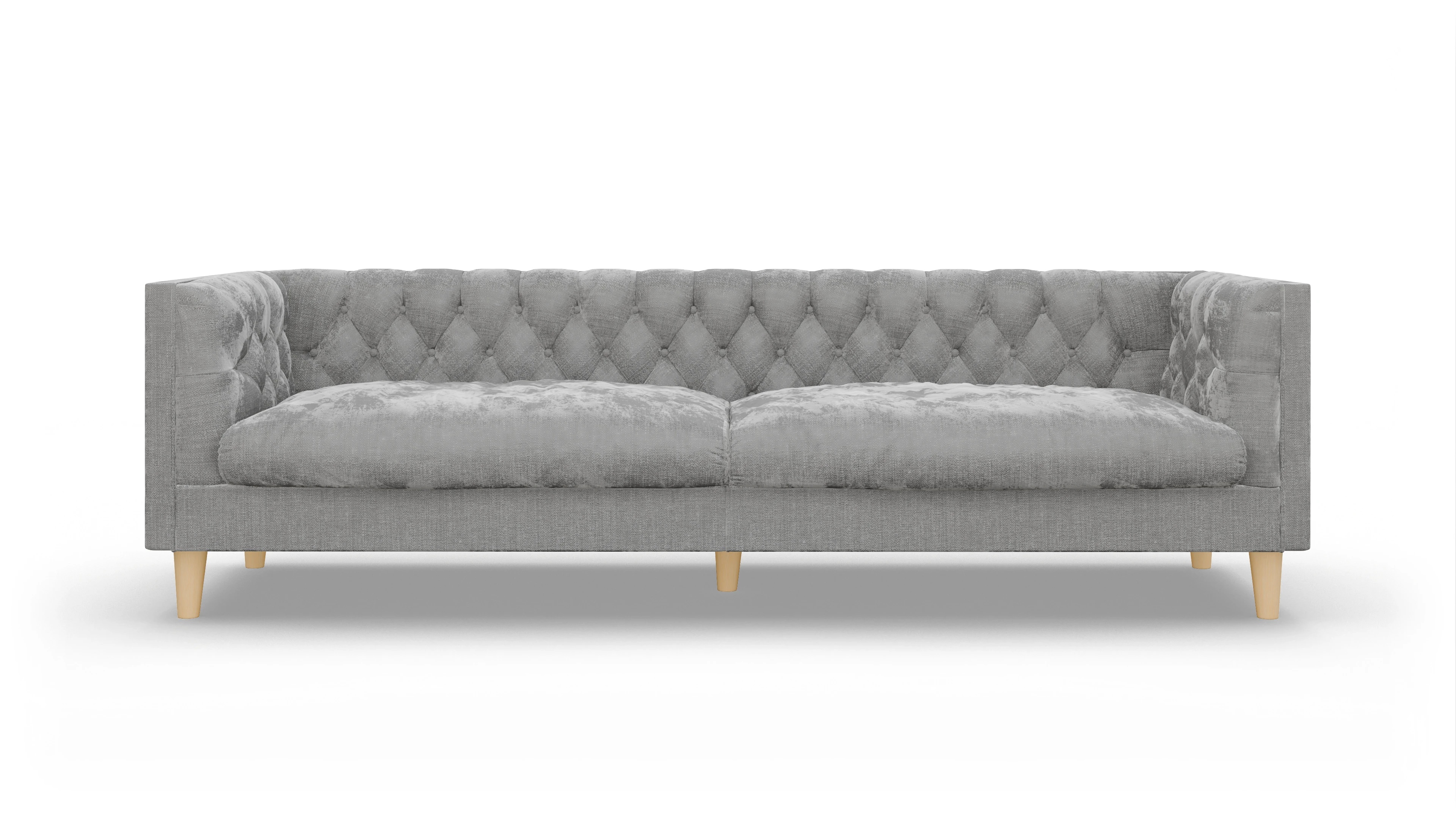 Ansicht des Produktes NewChester.01 3,5-Sitzer in Stoff grau