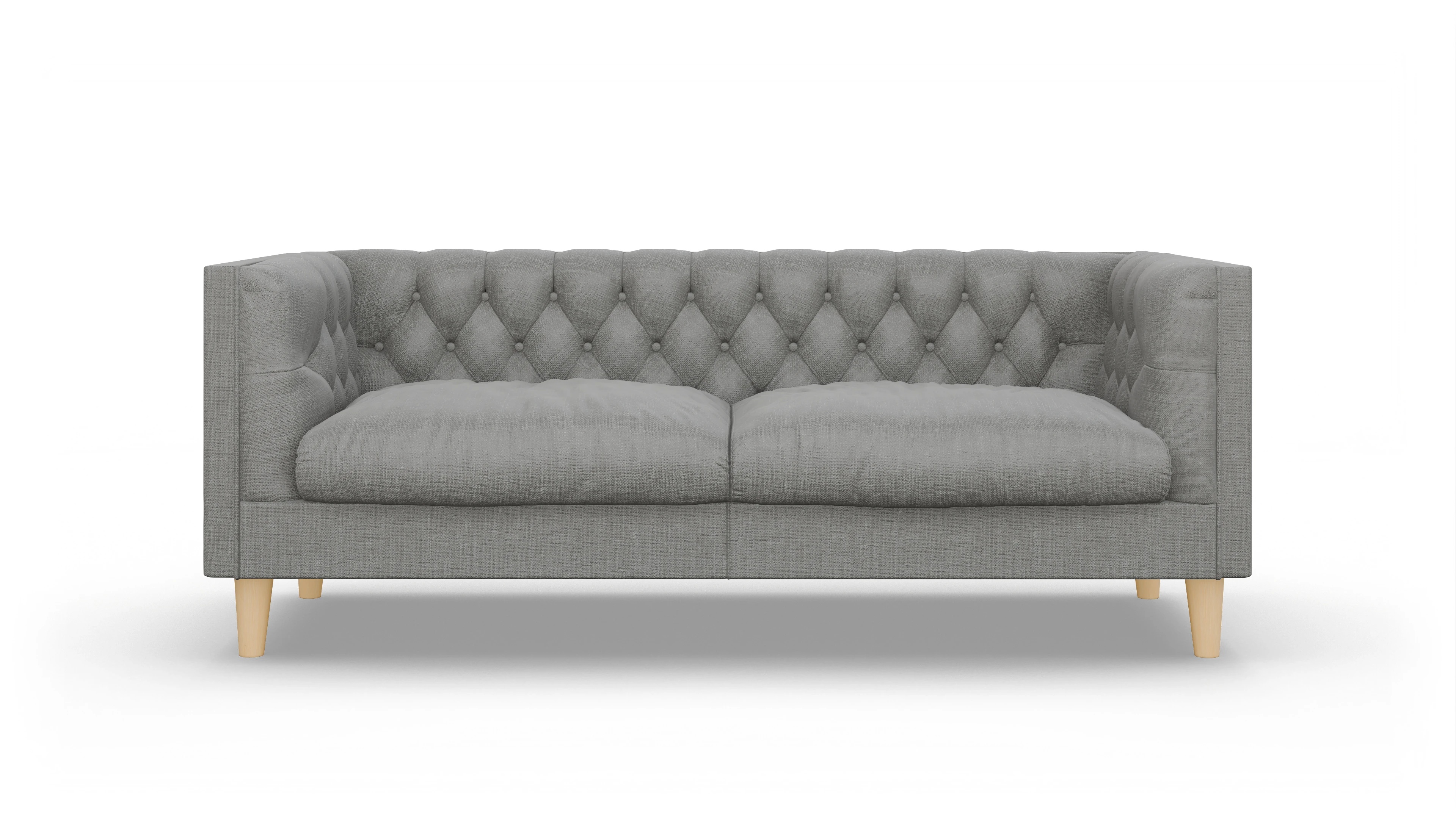 Ansicht des Produktes NewChester.01 2,5-Sitzer in Stoff grau
