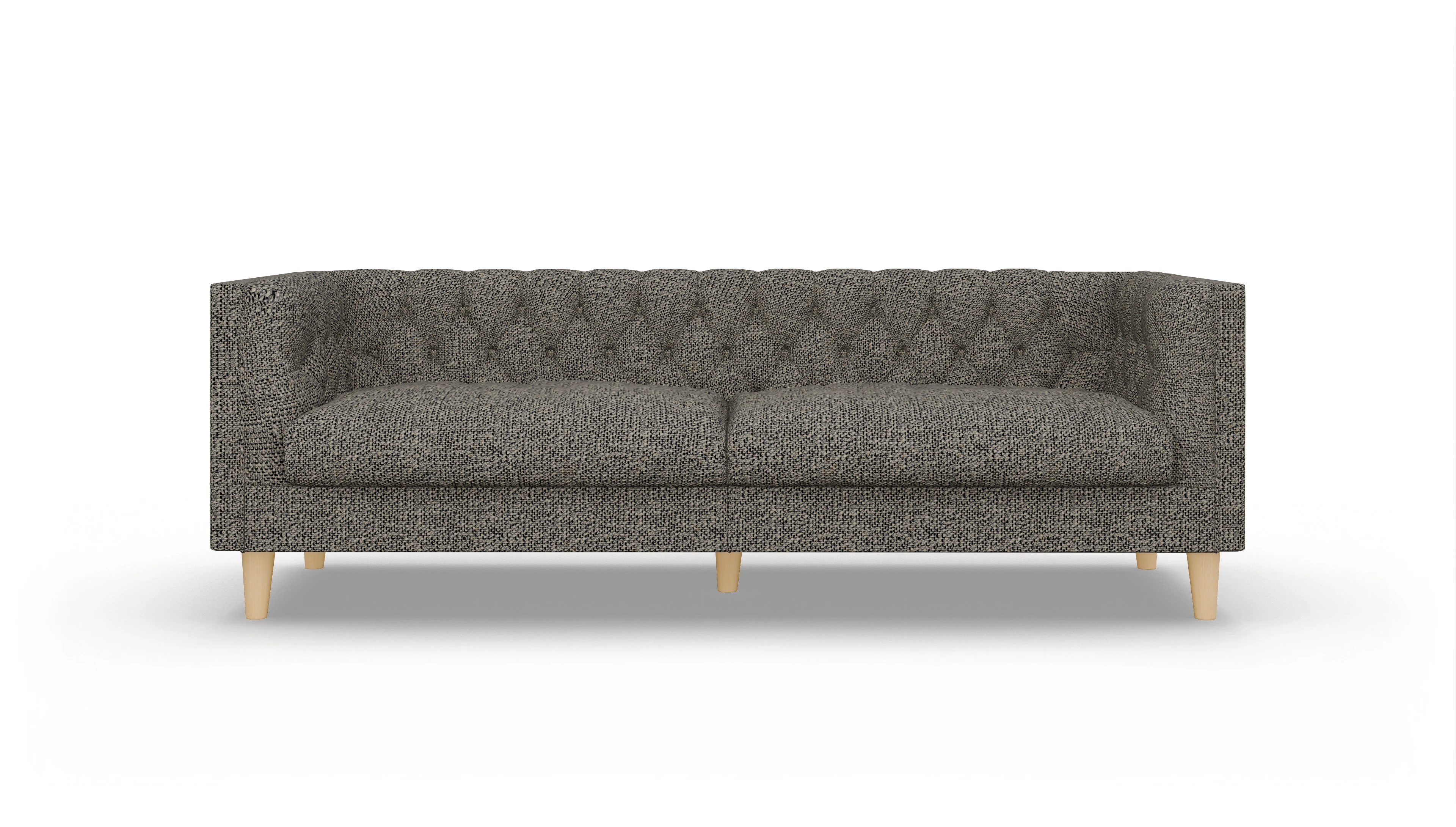 Ansicht des Produktes NewChester.01 3-Sitzer in Stoff grau
