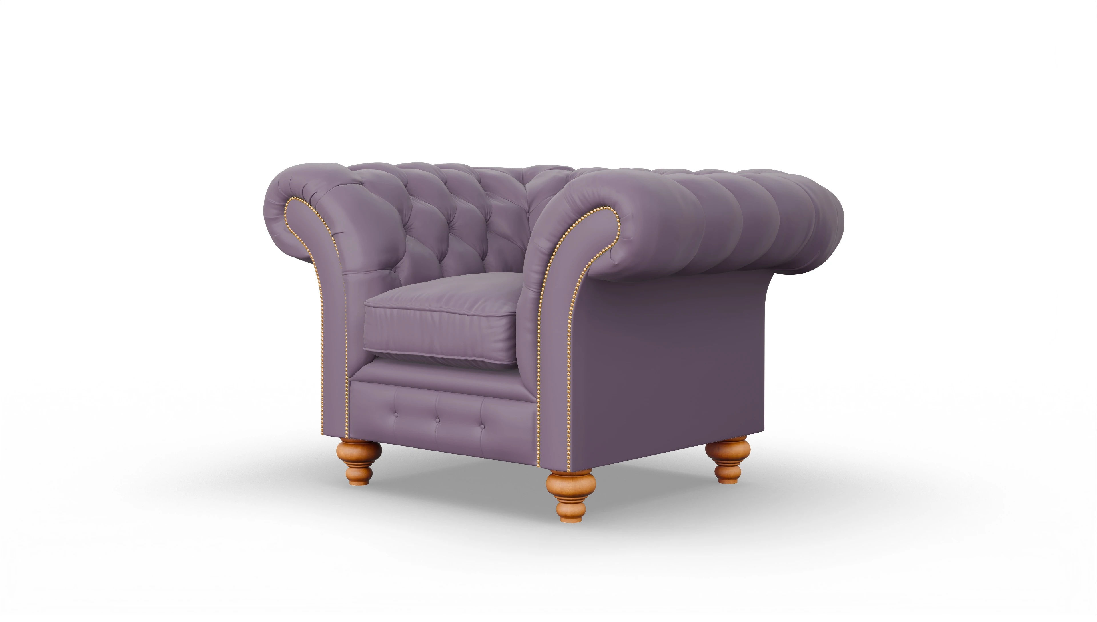Ansicht des Produktes Knightsbridge Sessel in Leder rot