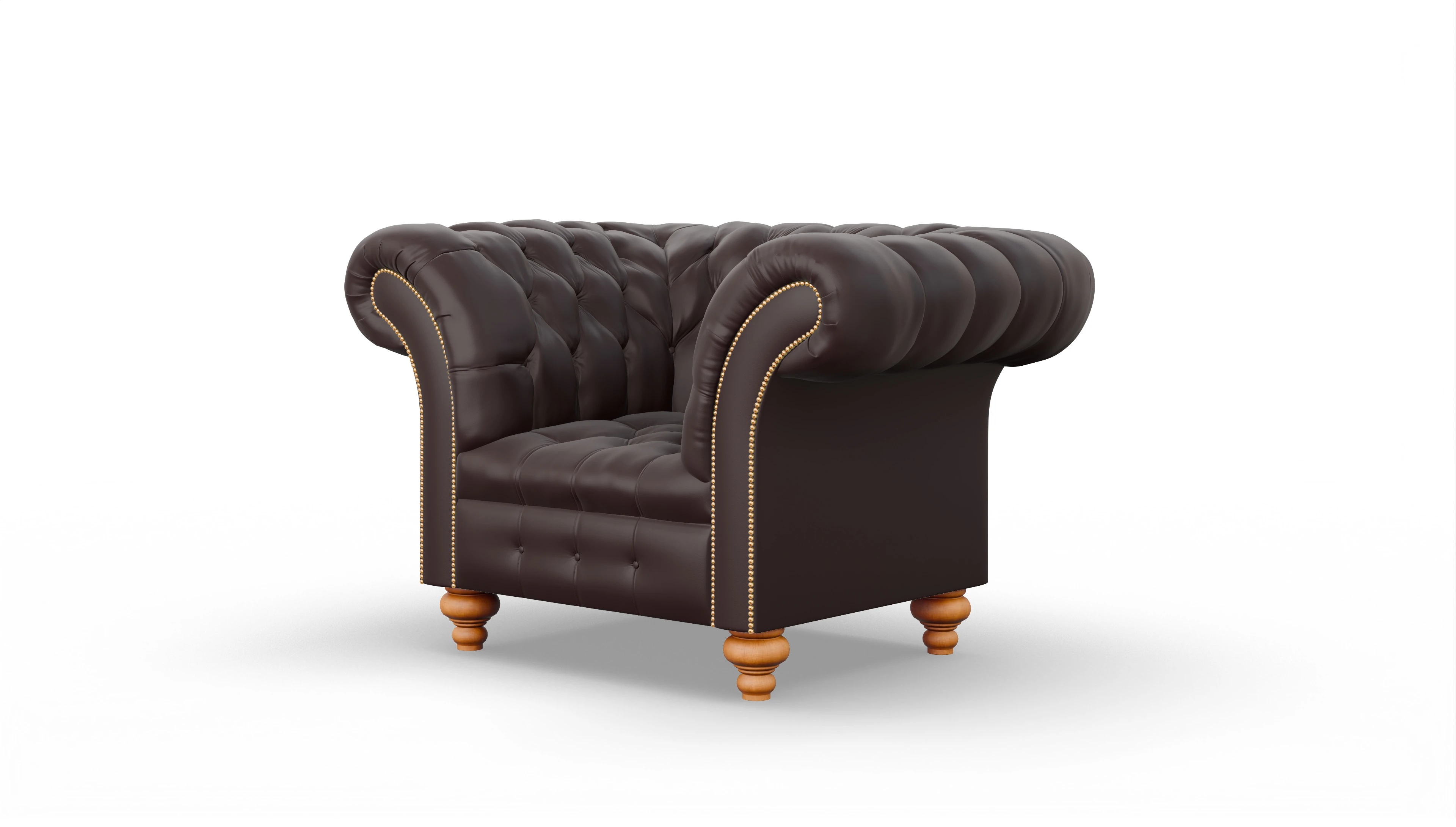 Ansicht des Produktes Mayfair Sessel in Leder braun
