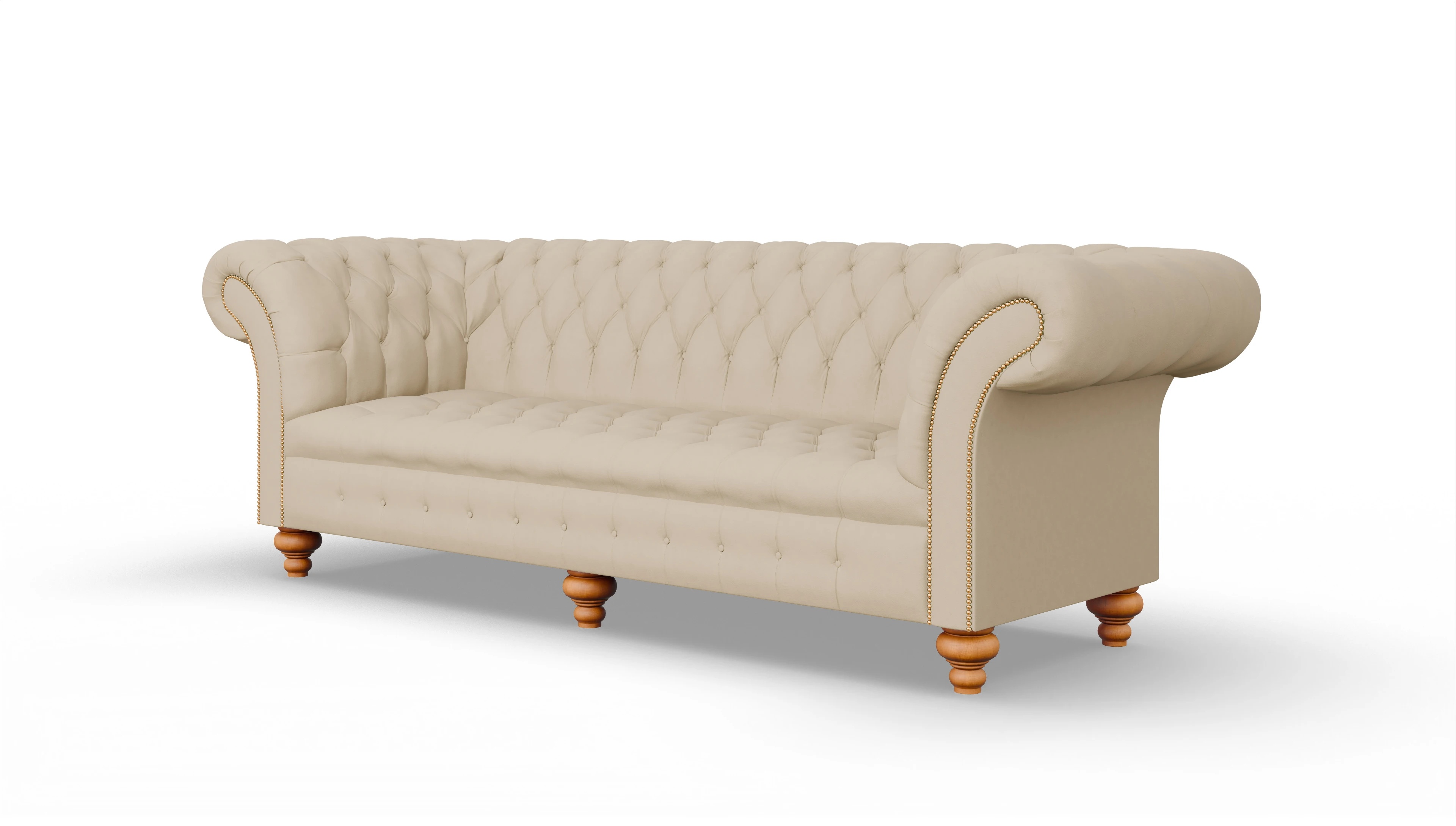 Ansicht des Produktes Mayfair 4-Sitzer in Leder beige