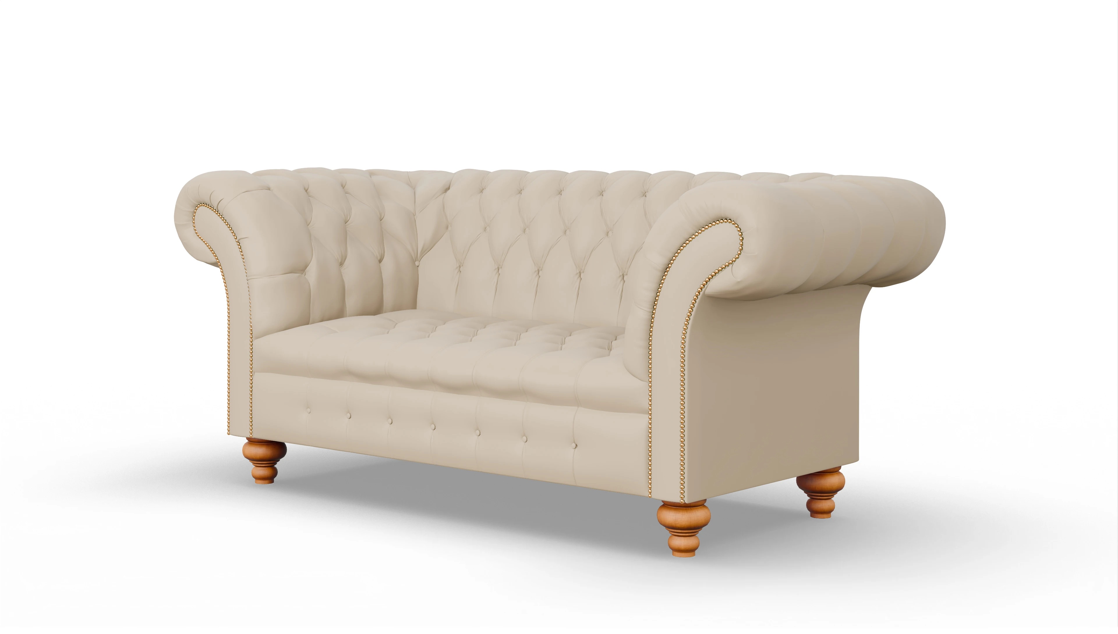Ansicht des Produktes Mayfair 2-Sitzer in Leder beige