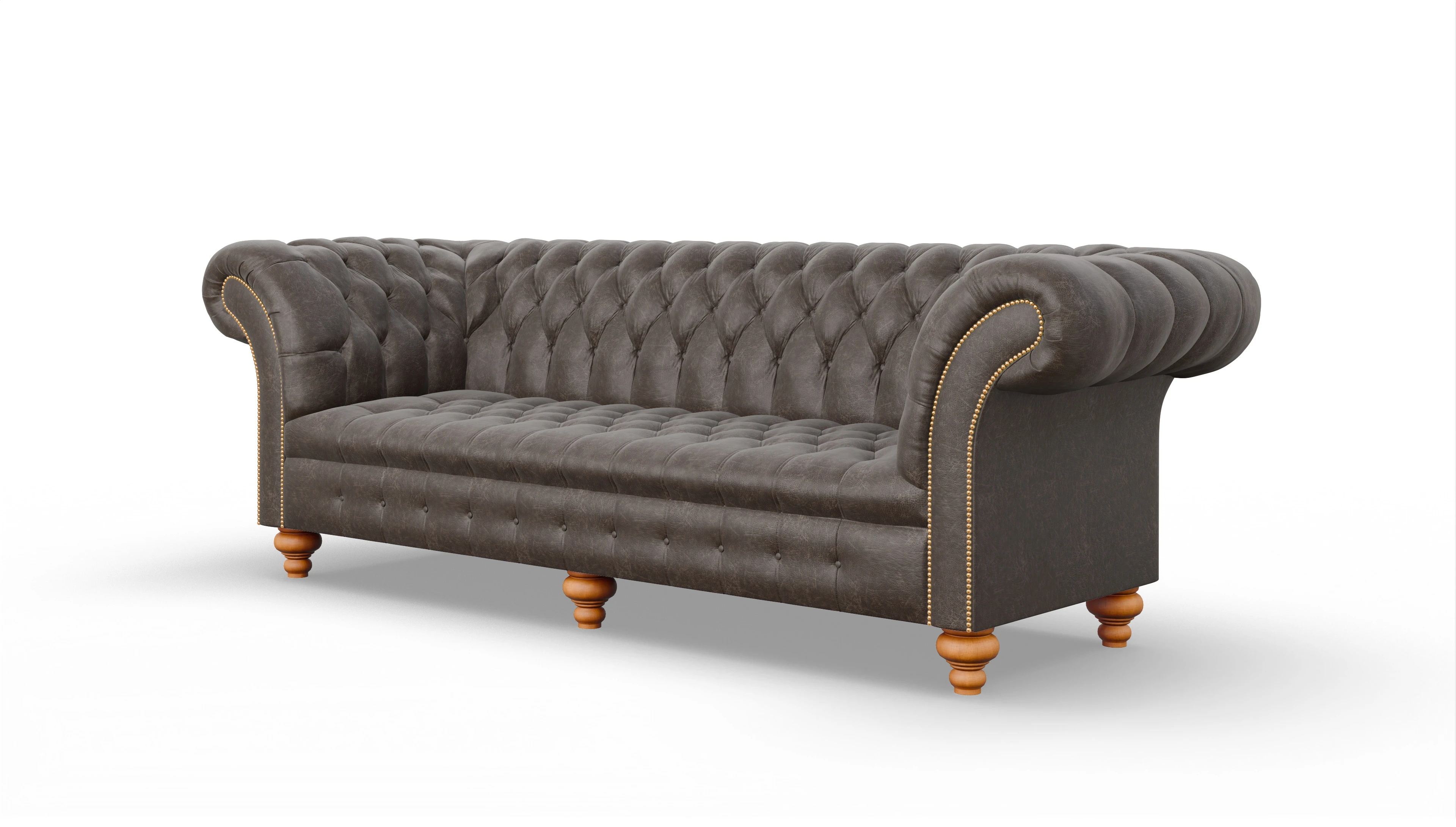 Ansicht des Produktes Mayfair 4-Sitzer in Leder braun