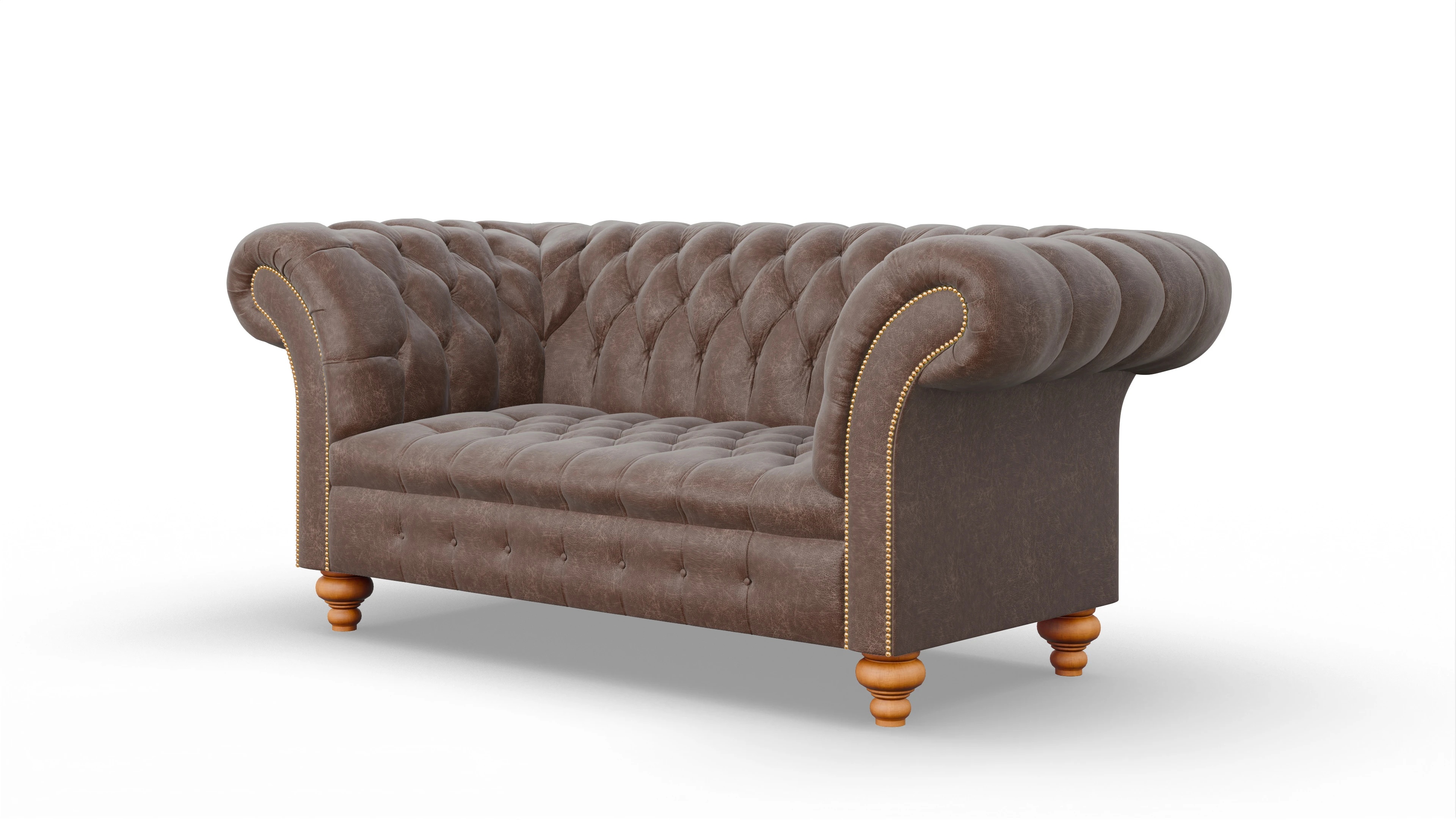 Ansicht des Produktes Mayfair 2-Sitzer in Leder braun