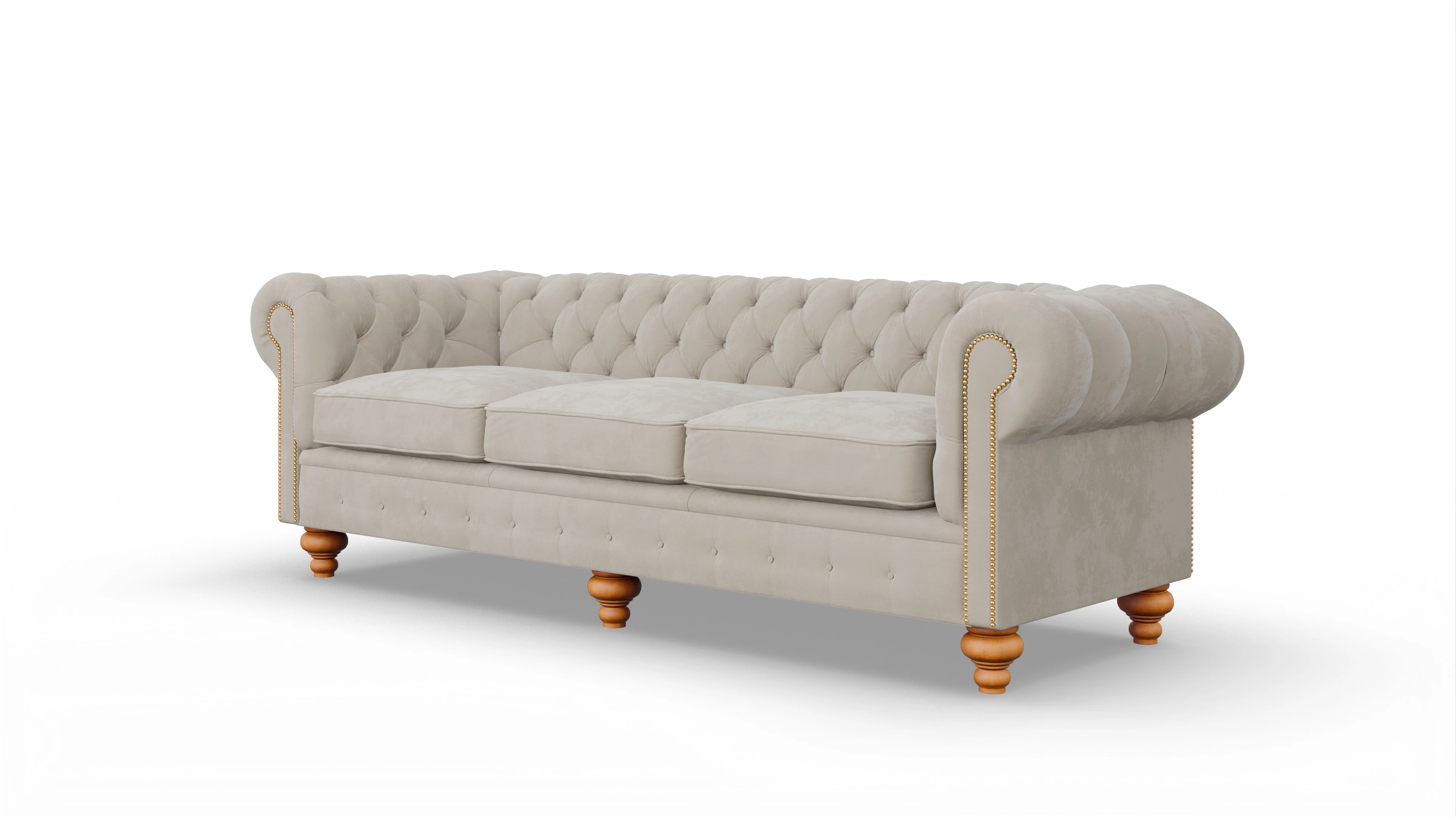 Ansicht des Produktes Trafalgar 4-Sitzer in Samt beige