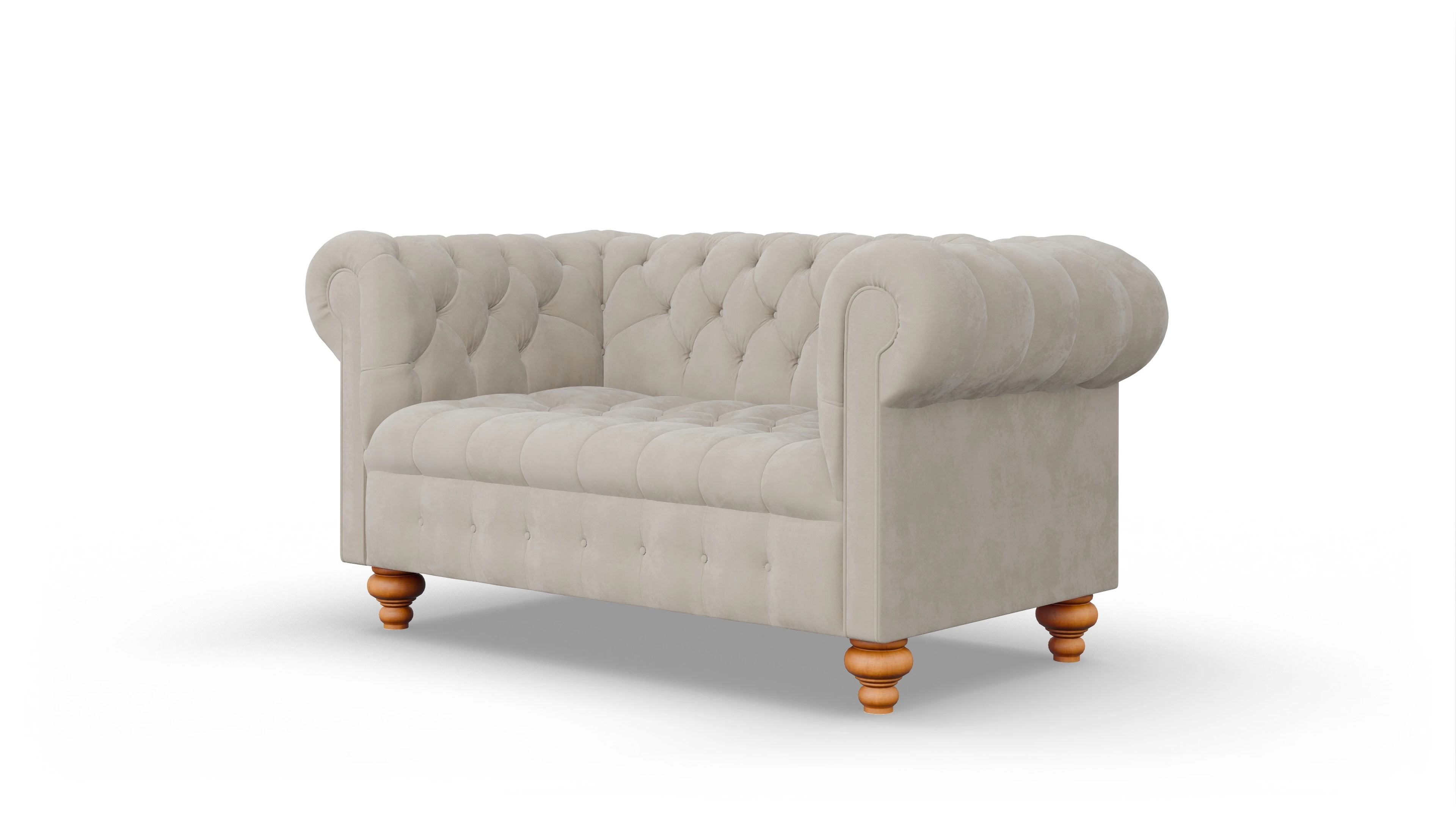 Ansicht des Produktes Liberty 2-Sitzer in Samt beige