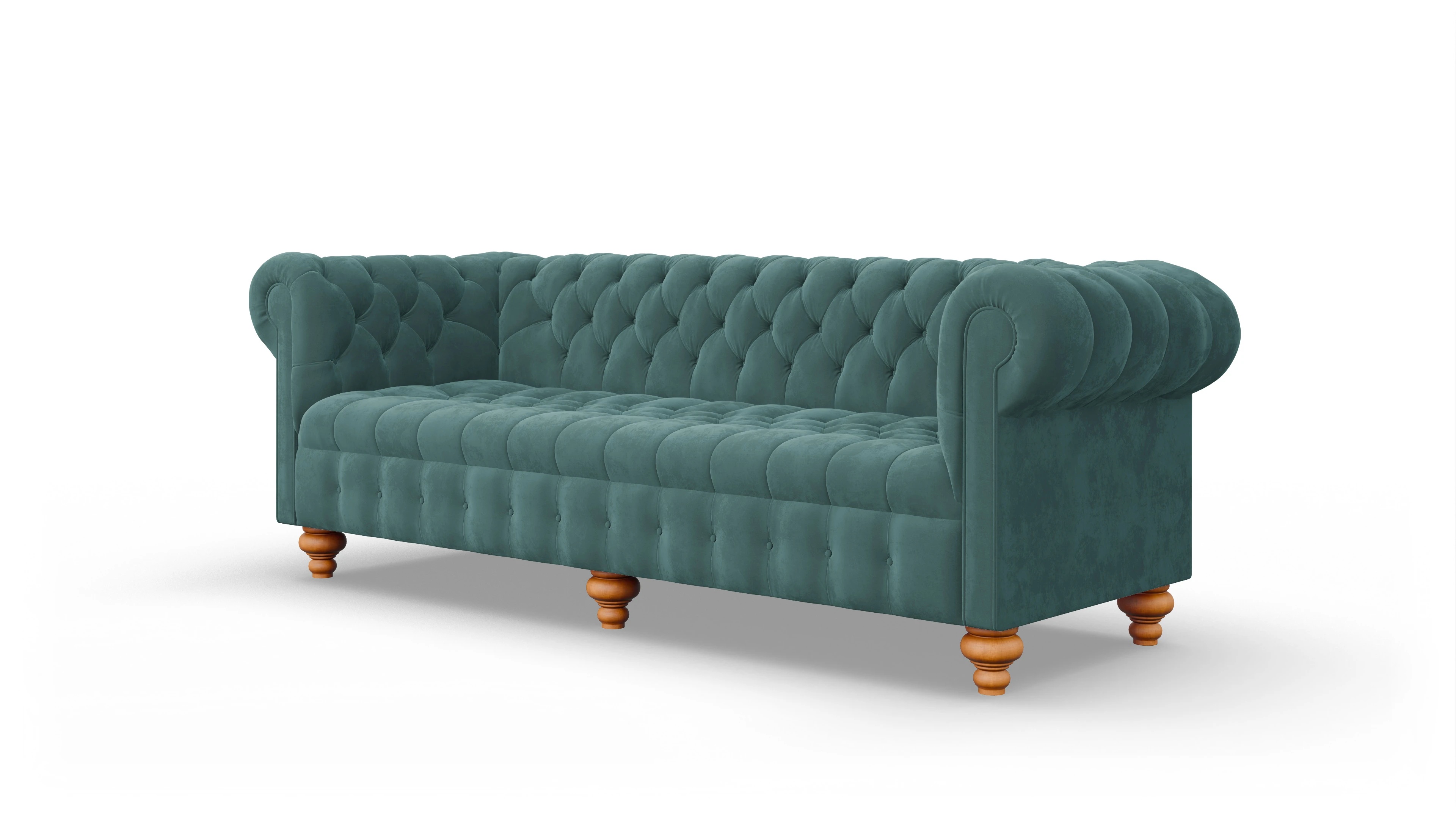 Ansicht des Produktes Liberty 4-Sitzer in Samt blau