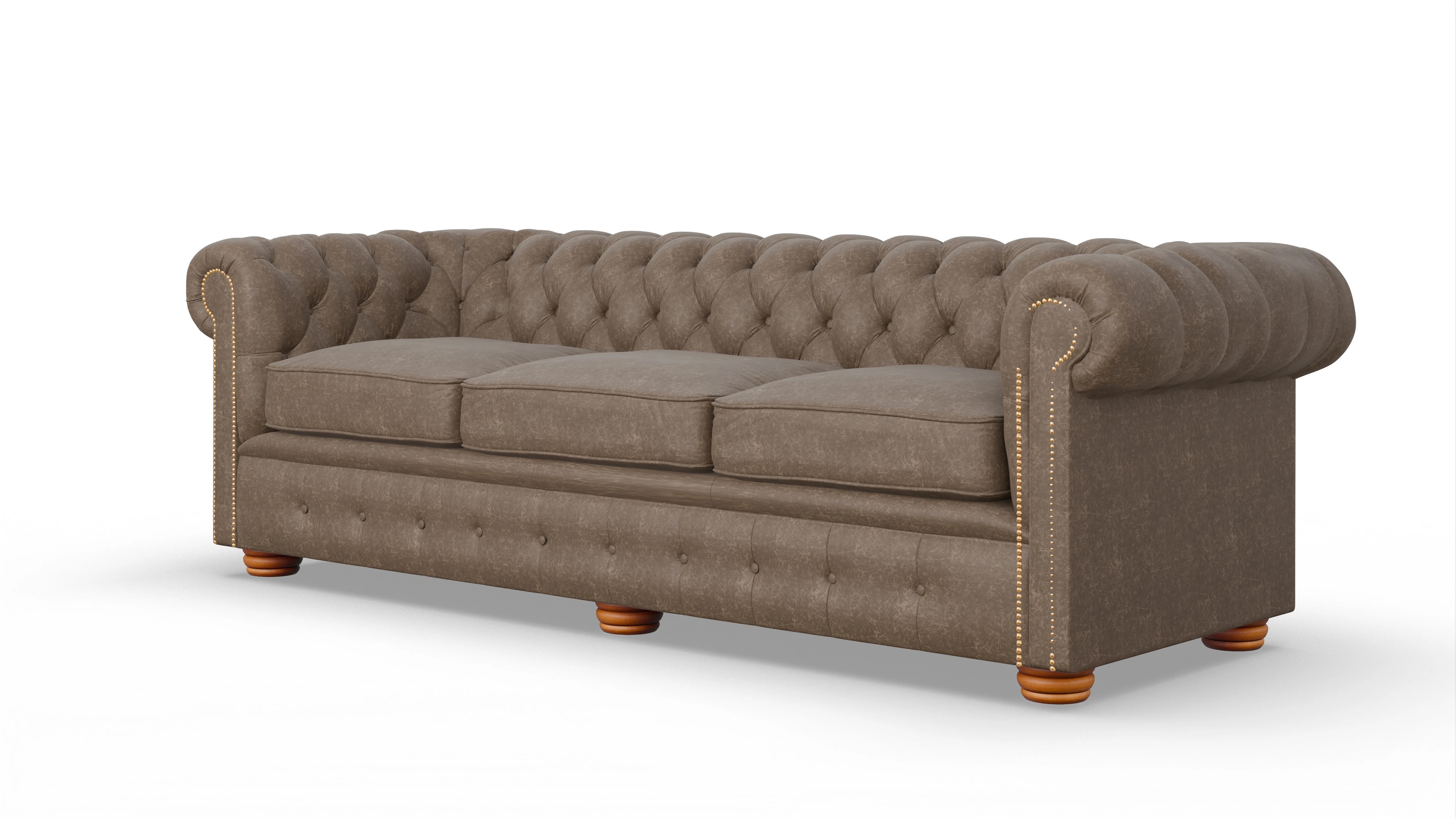 Ansicht des Produktes Carnaby 4-Sitzer in Leder braun