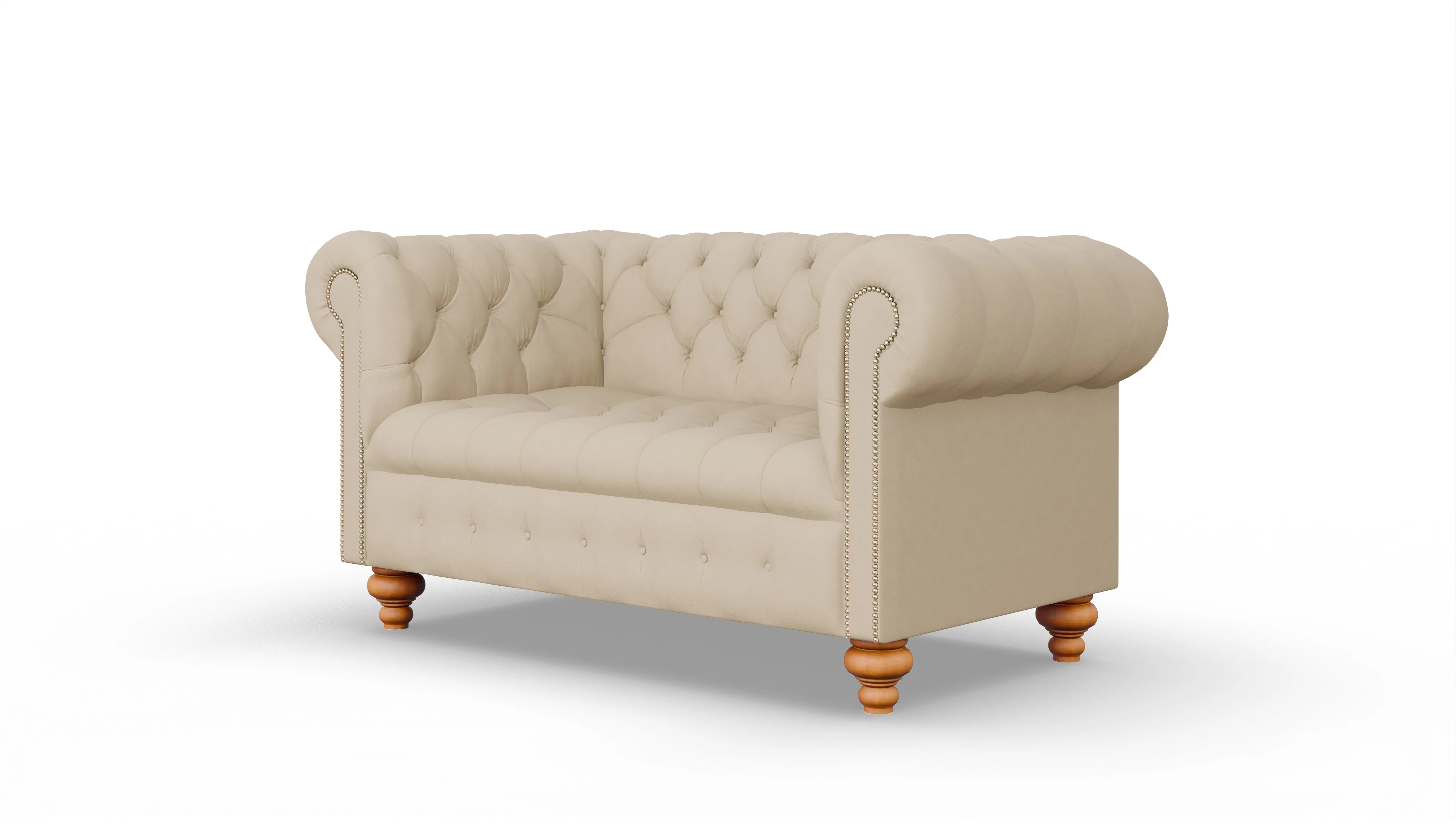 Ansicht des Produktes Liberty 2-Sitzer in Leder beige