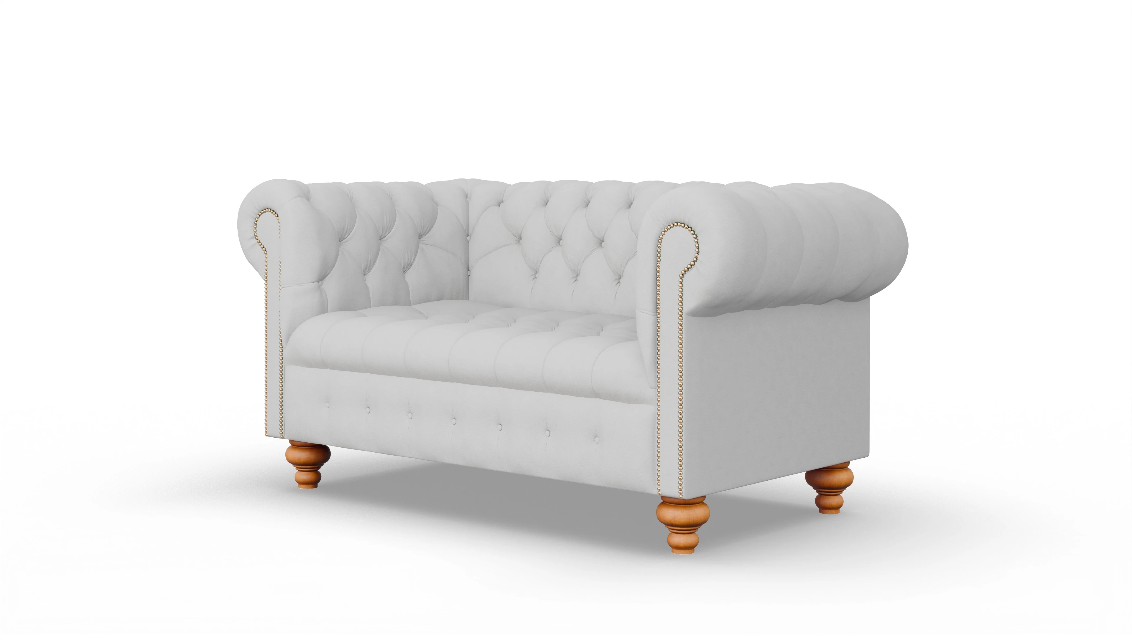 Ansicht des Produktes Liberty 2-Sitzer in Leder weiß