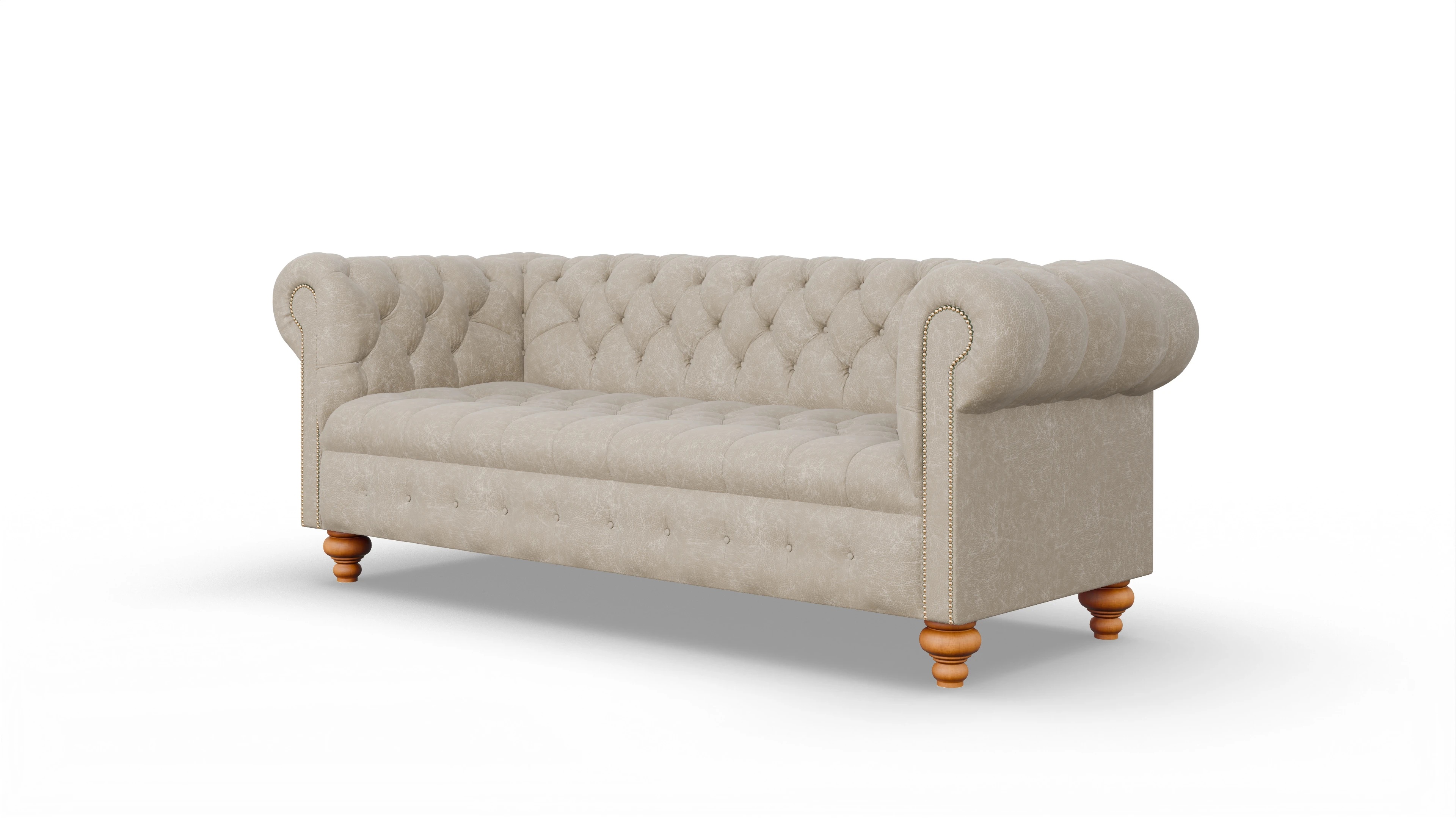 Ansicht des Produktes Liberty 3,5-Sitzer in Leder beige