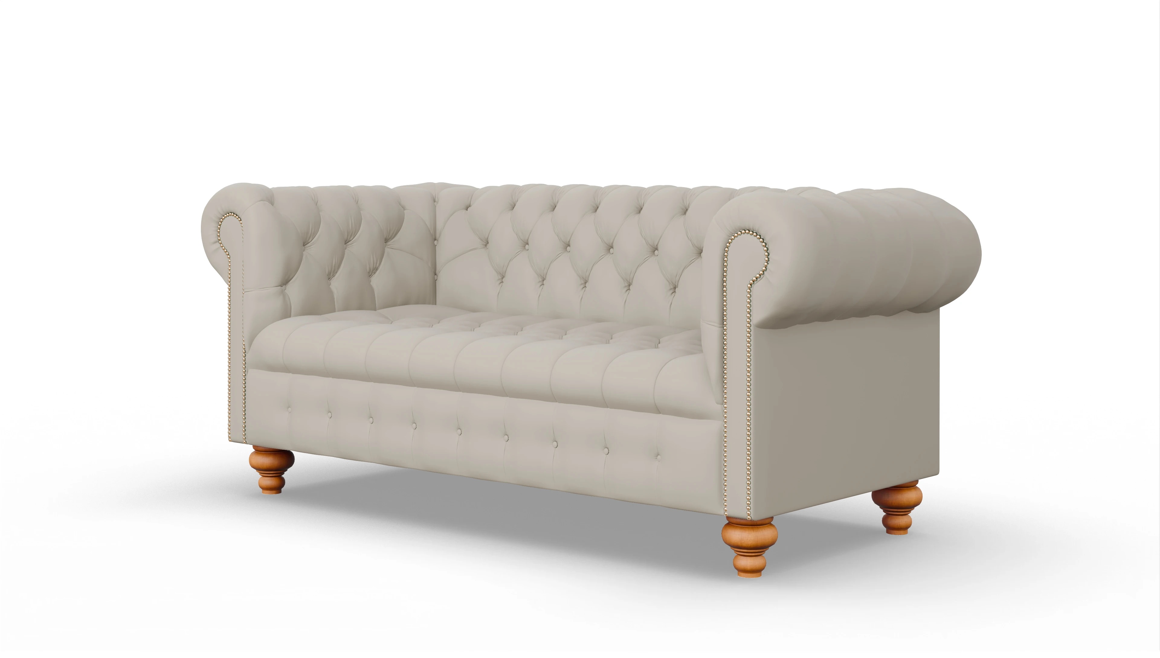 Ansicht des Produktes Liberty 3-Sitzer in Leder weiß