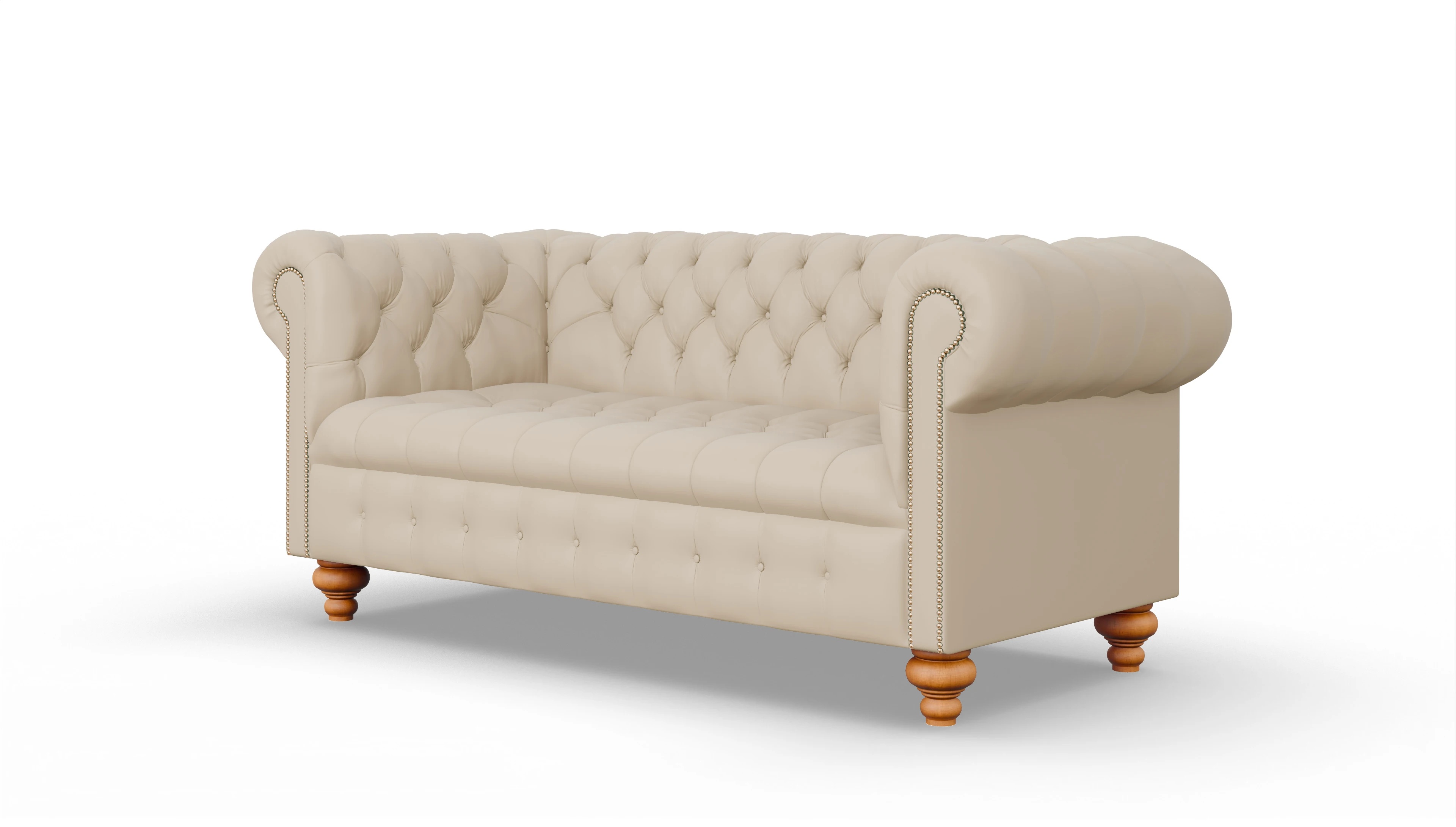 Ansicht des Produktes Liberty 3-Sitzer in Leder beige