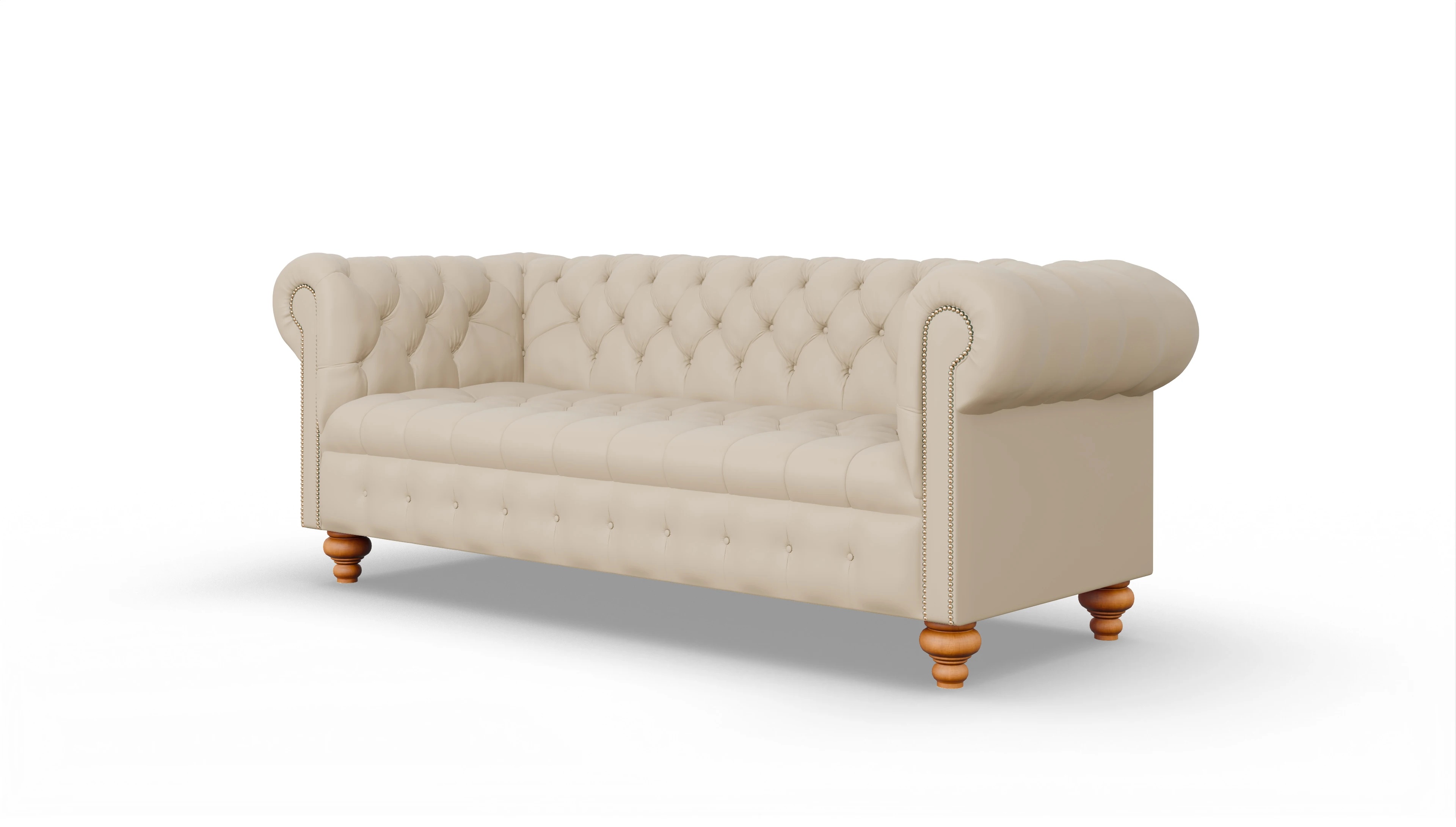 Ansicht des Produktes Liberty 3,5-Sitzer in Leder beige