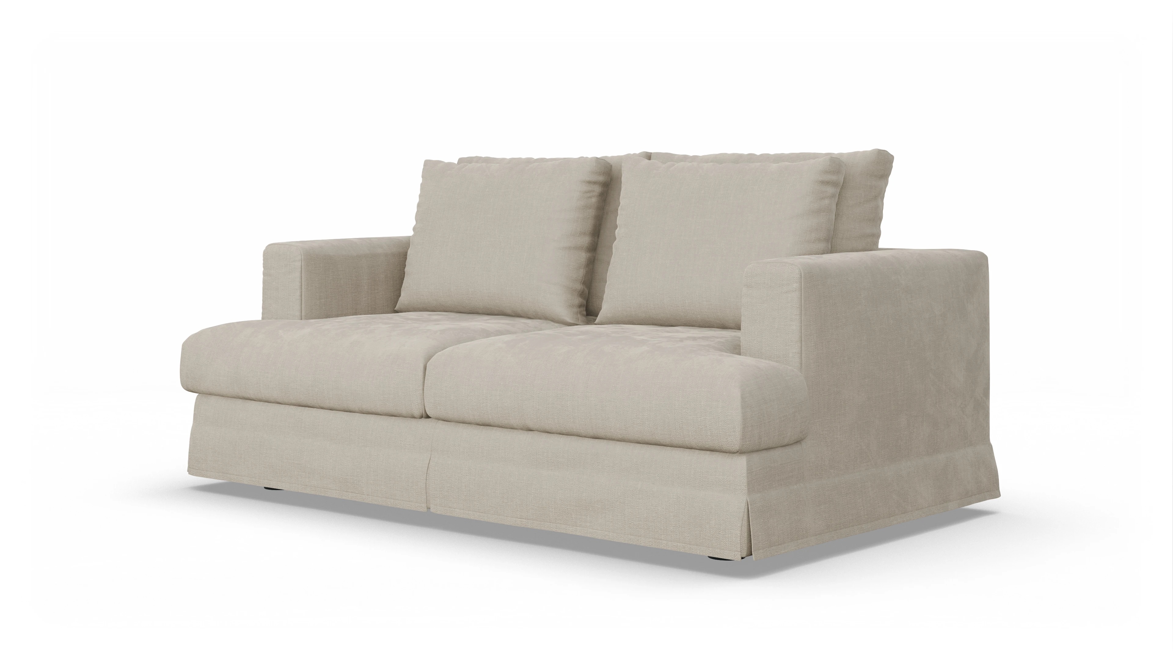 Ansicht des Produktes Pittori 2-Sitzer in Stoff beige
