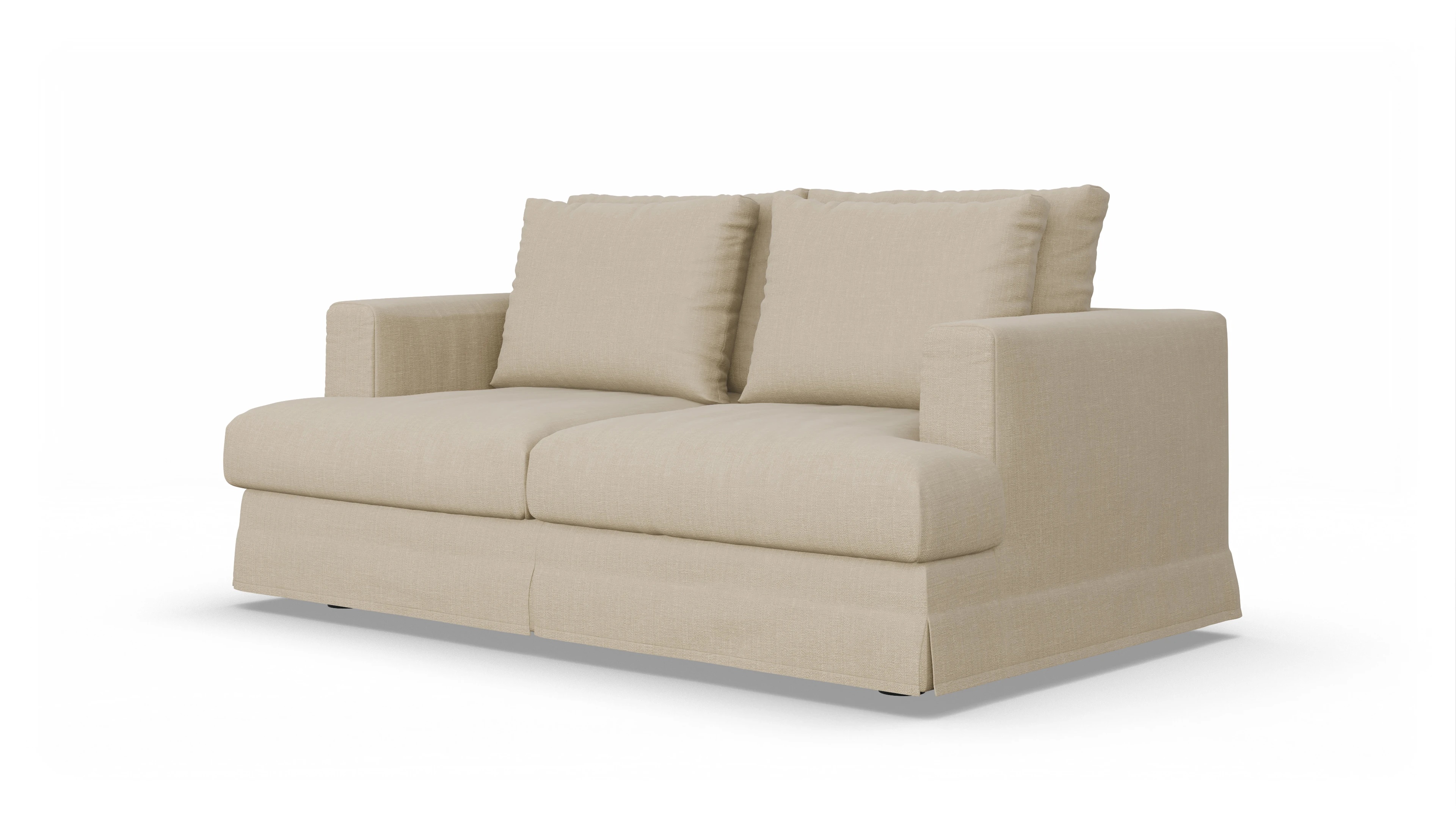 Ansicht des Produktes Pittori 2-Sitzer in Stoff beige
