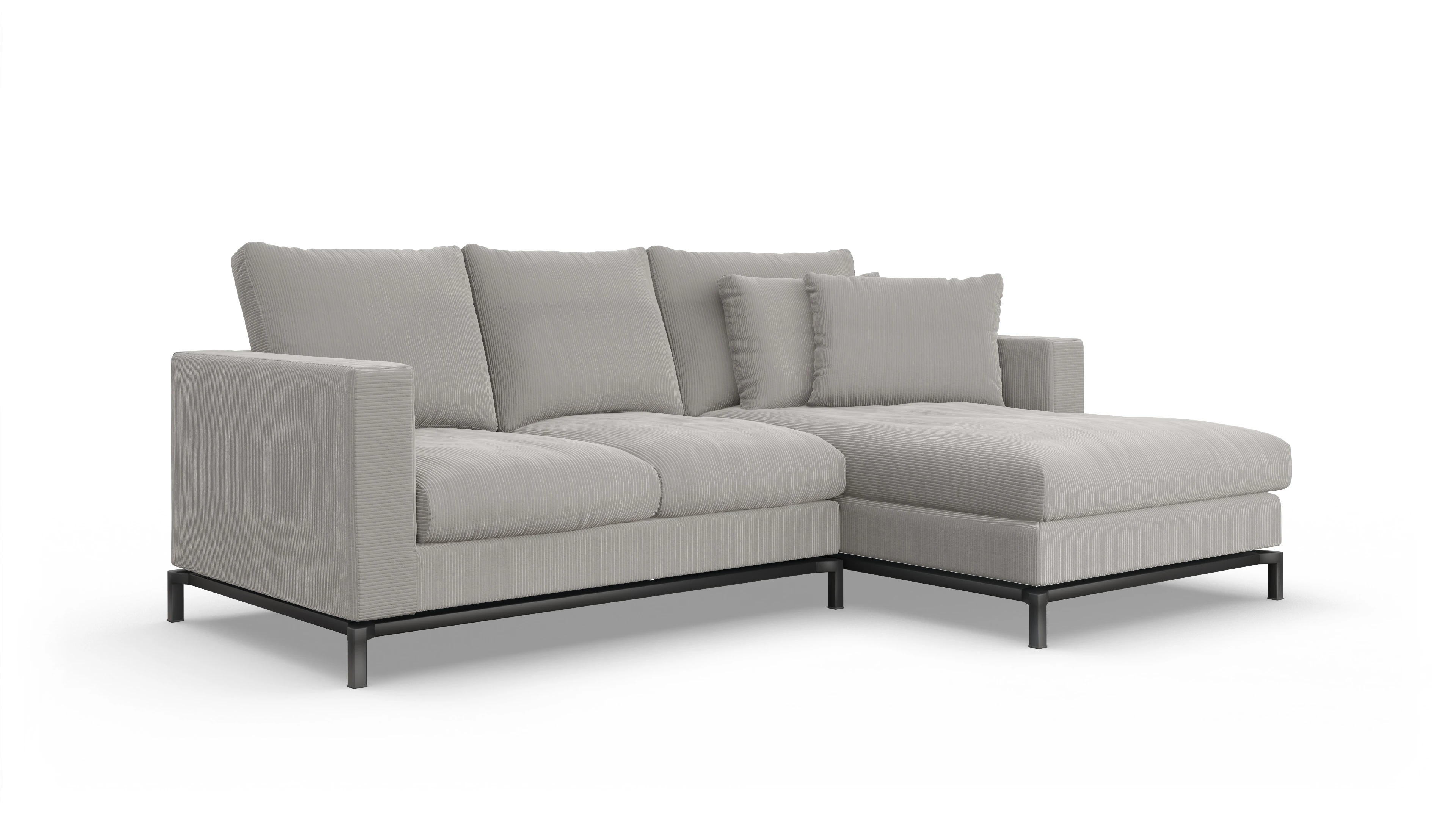 Ansicht des Produktes Fenice Sofa mit Rec rechts in beige