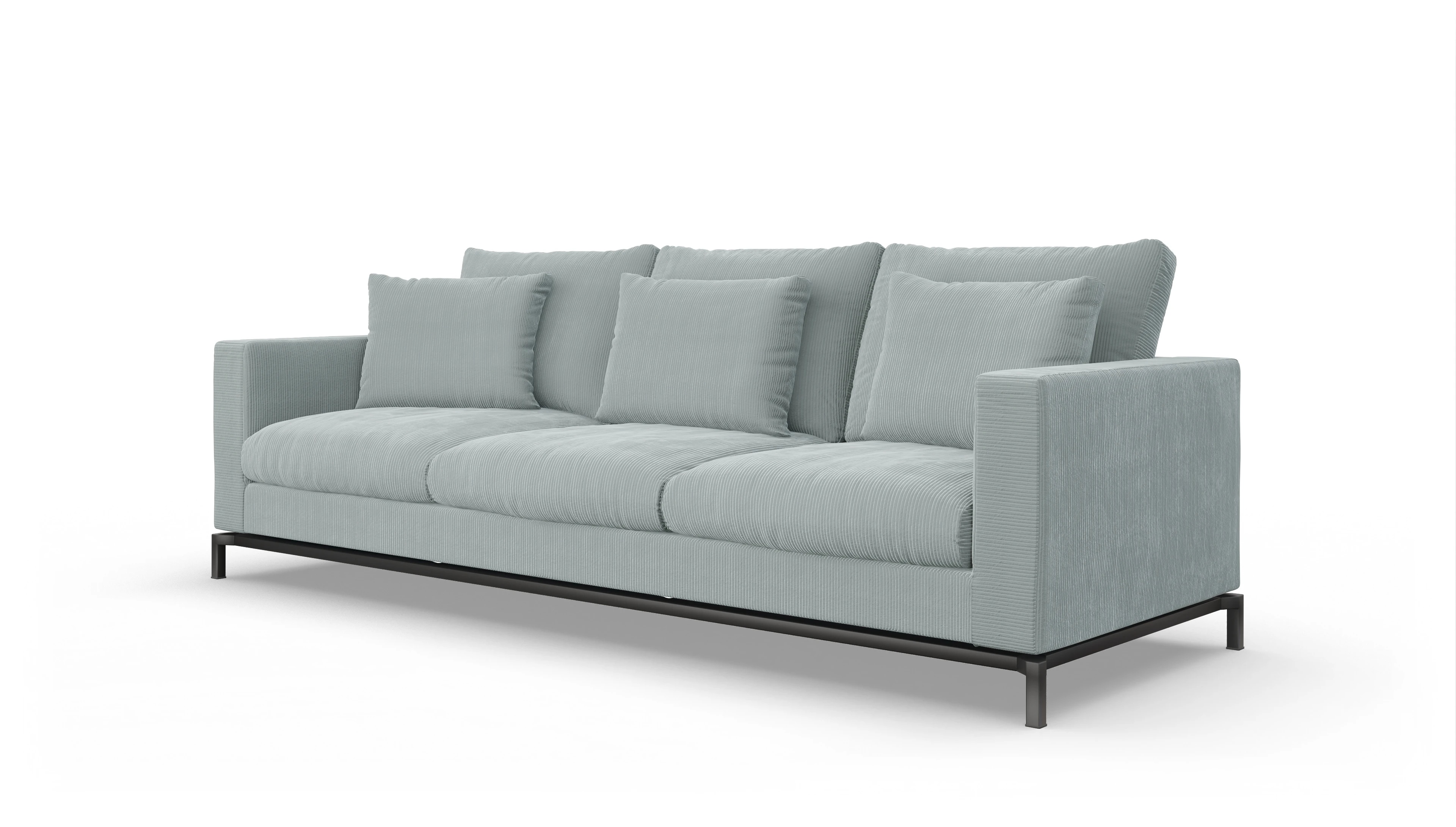 Ansicht des Produktes Fenice 3,5-Sitzer in blau