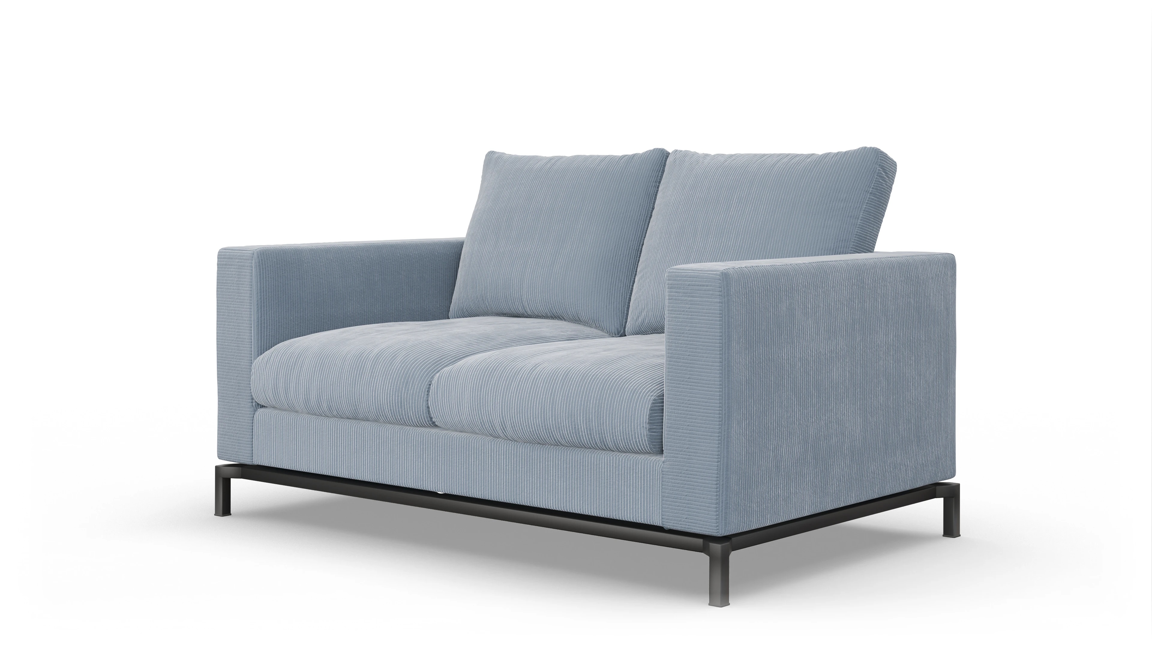 Ansicht des Produktes Fenice 2-Sitzer in blau