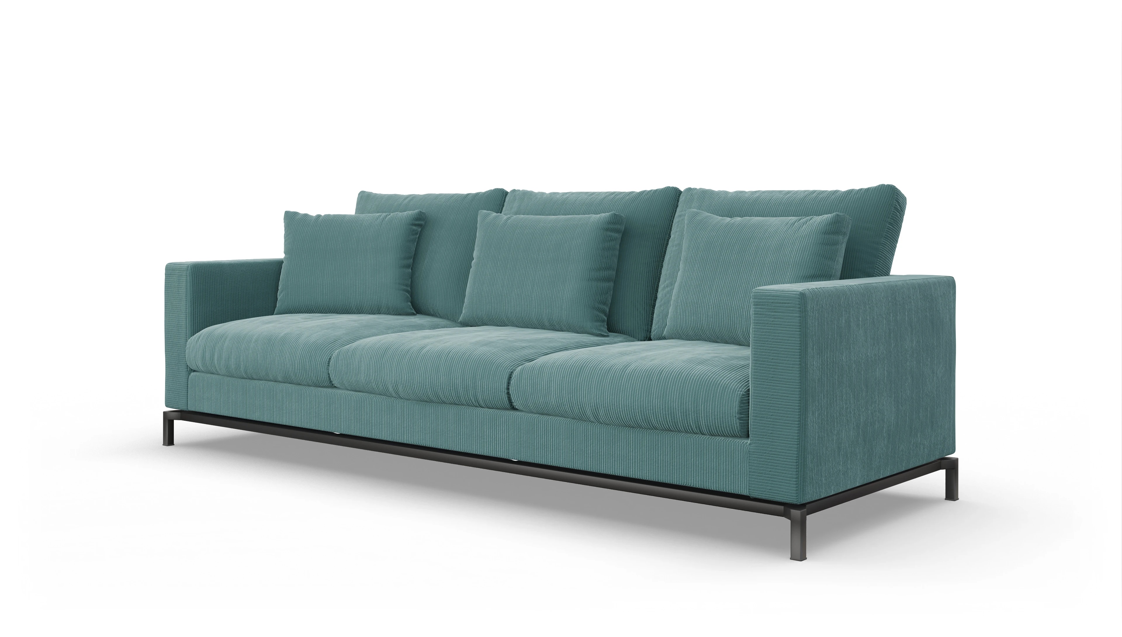 Ansicht des Produktes Fenice 3,5-Sitzer in blau
