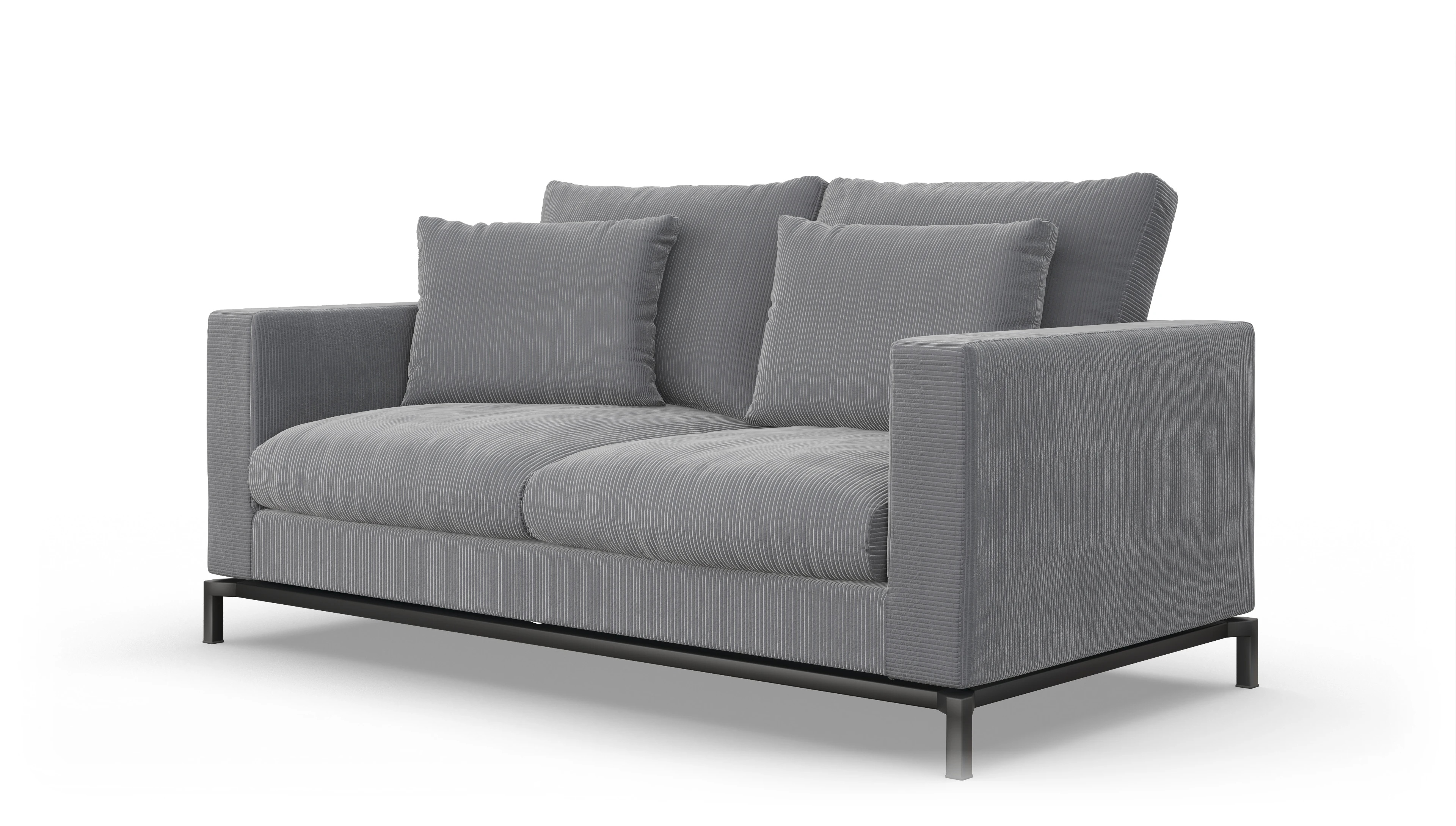 Ansicht des Produktes Fenice 2,5-Sitzer in grau