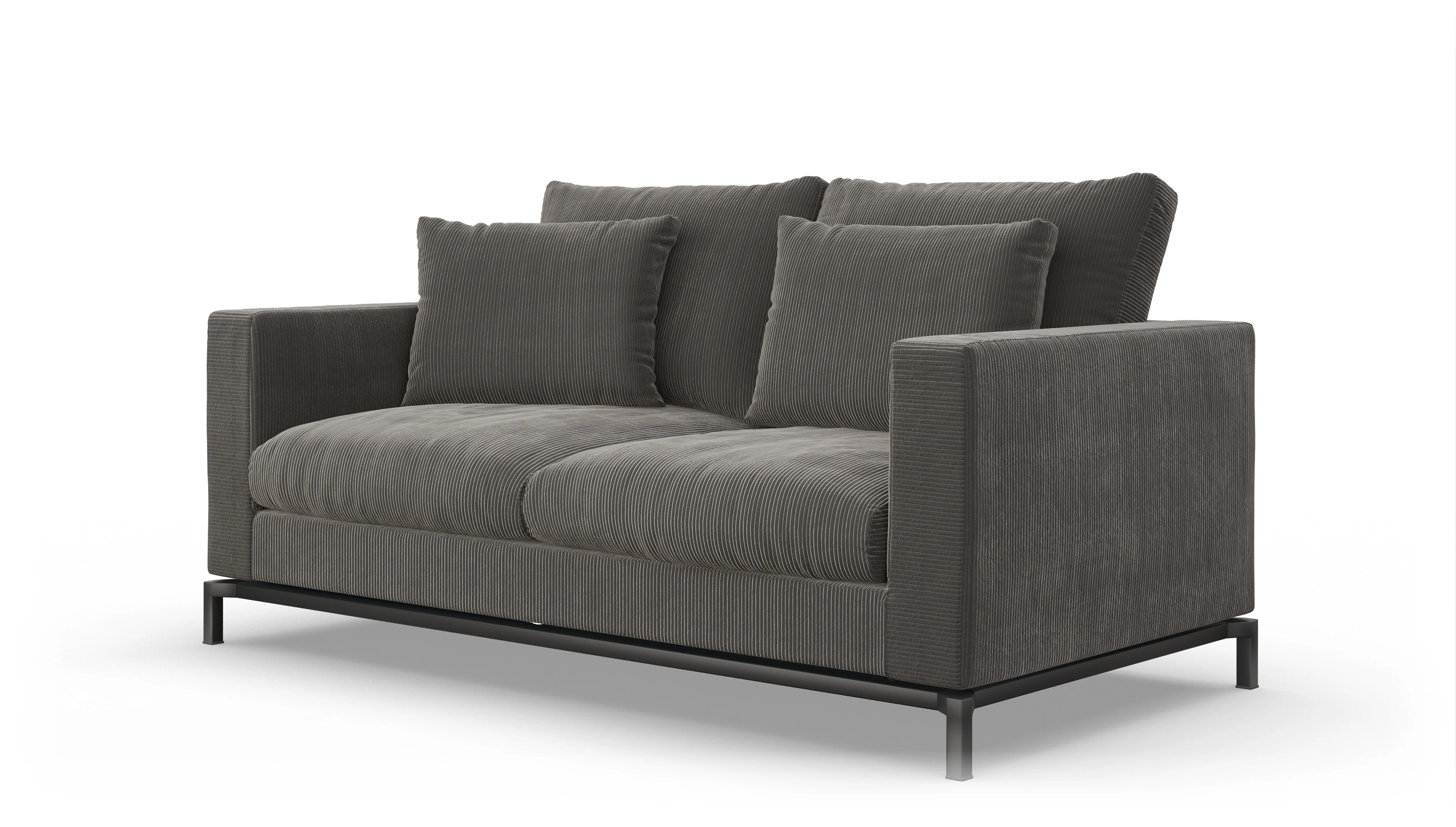 Ansicht des Produktes Fenice 2,5-Sitzer in schwarz