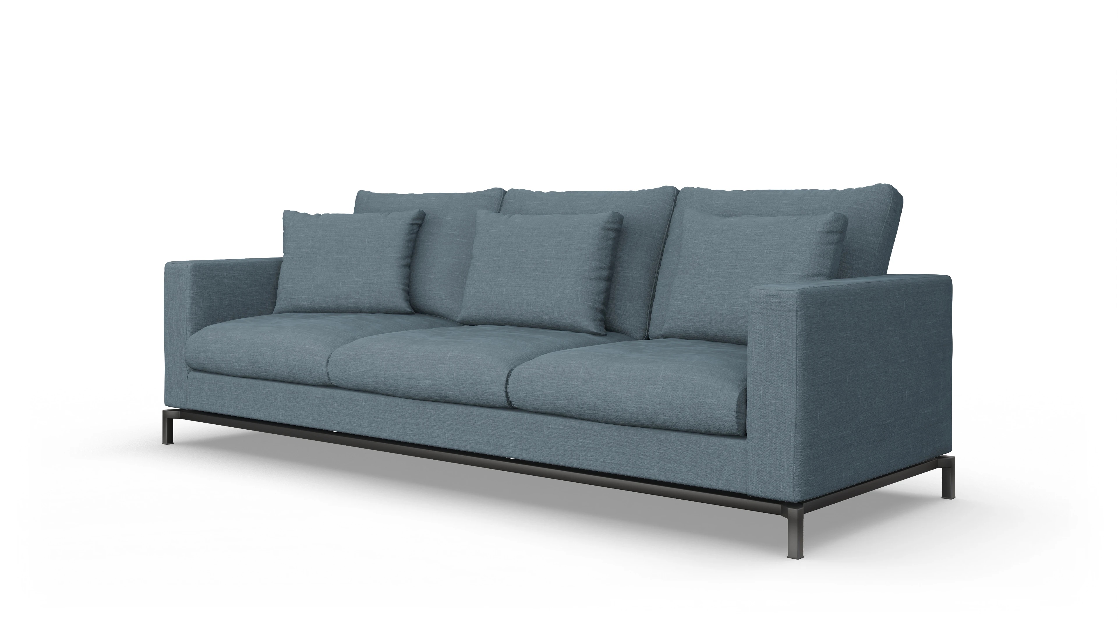 Ansicht des Produktes Fenice 3,5-Sitzer in blau