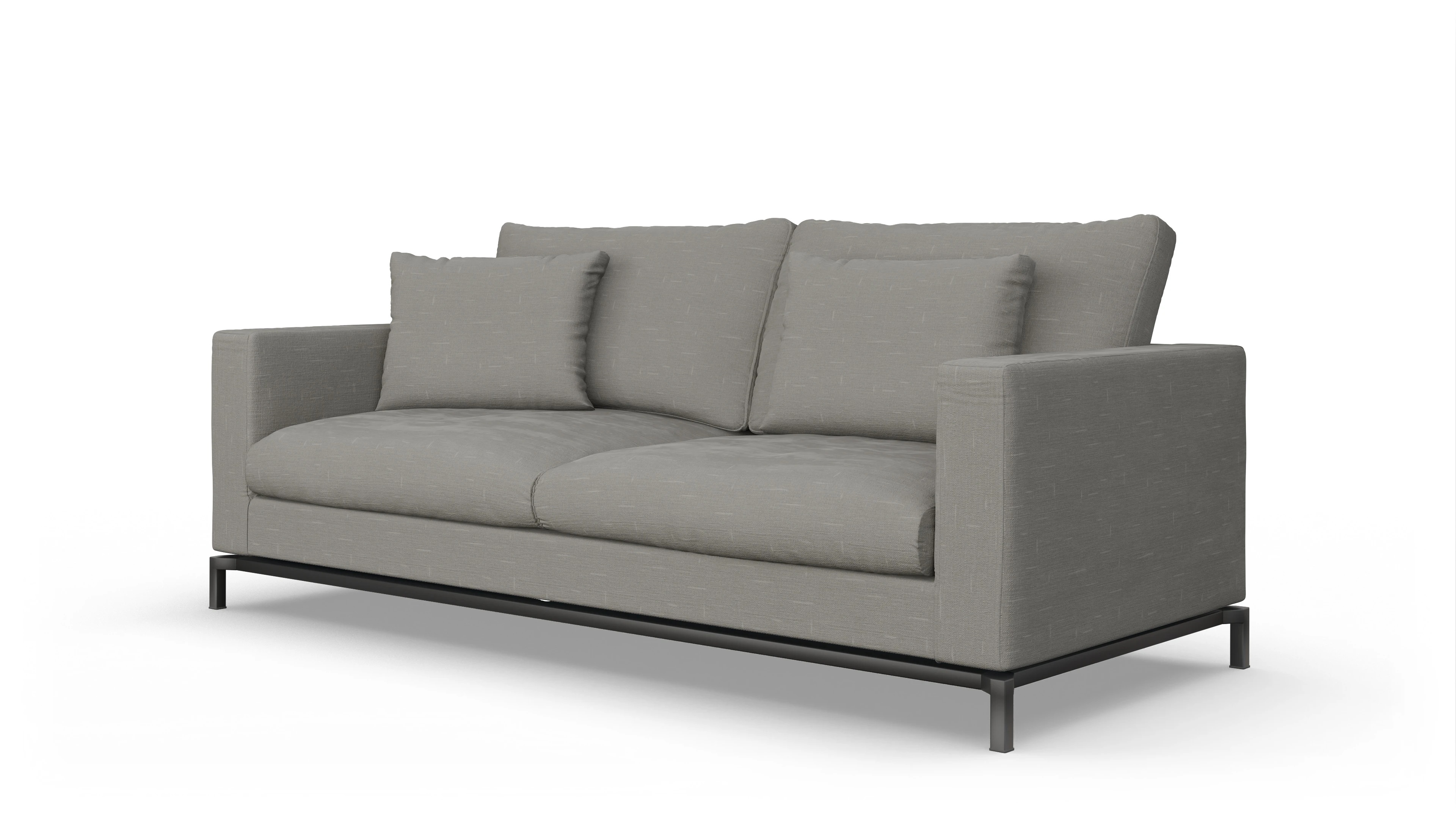 Ansicht des Produktes Fenice 3-Sitzer in grau