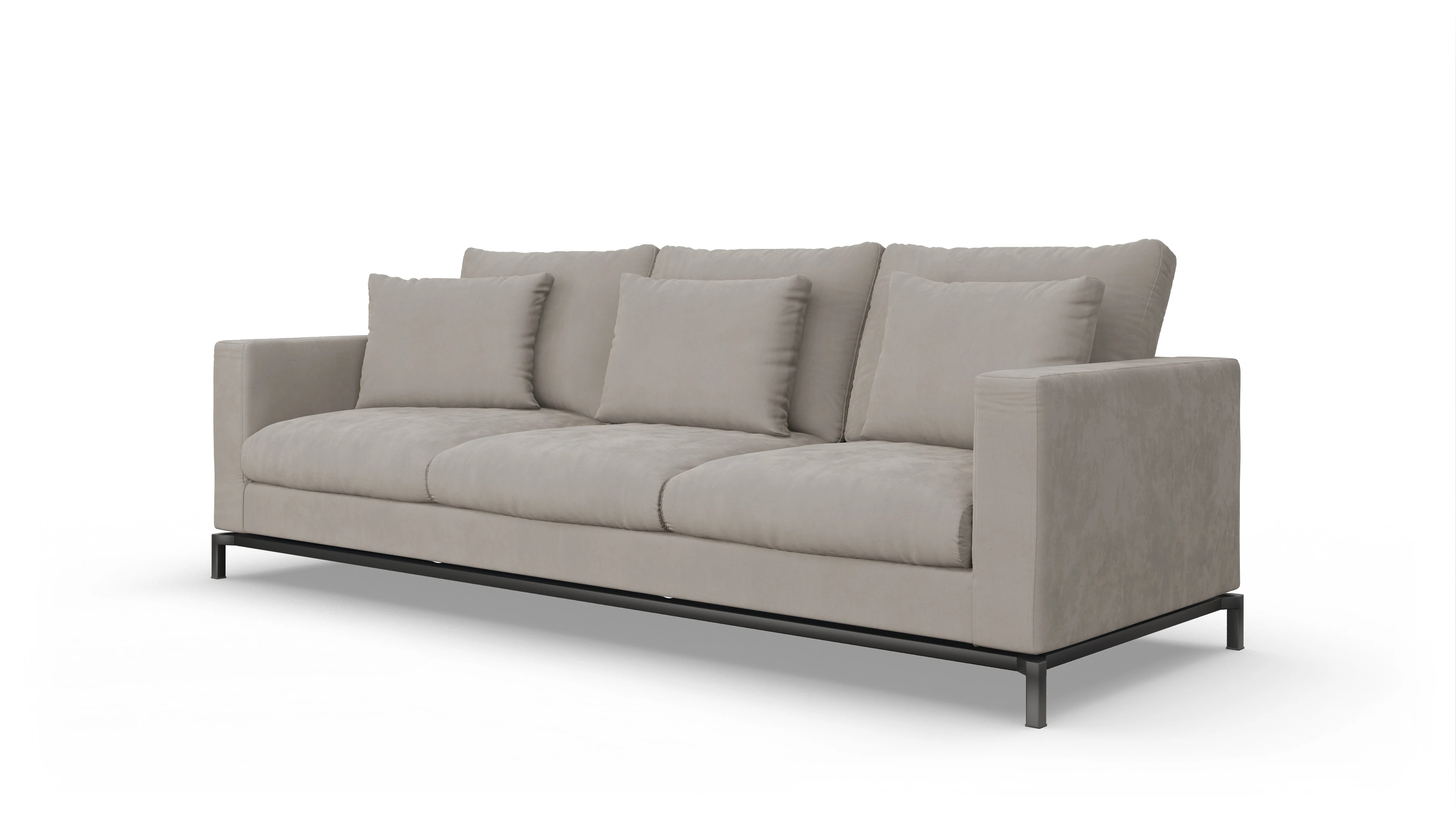 Ansicht des Produktes Fenice 3,5-Sitzer in braun