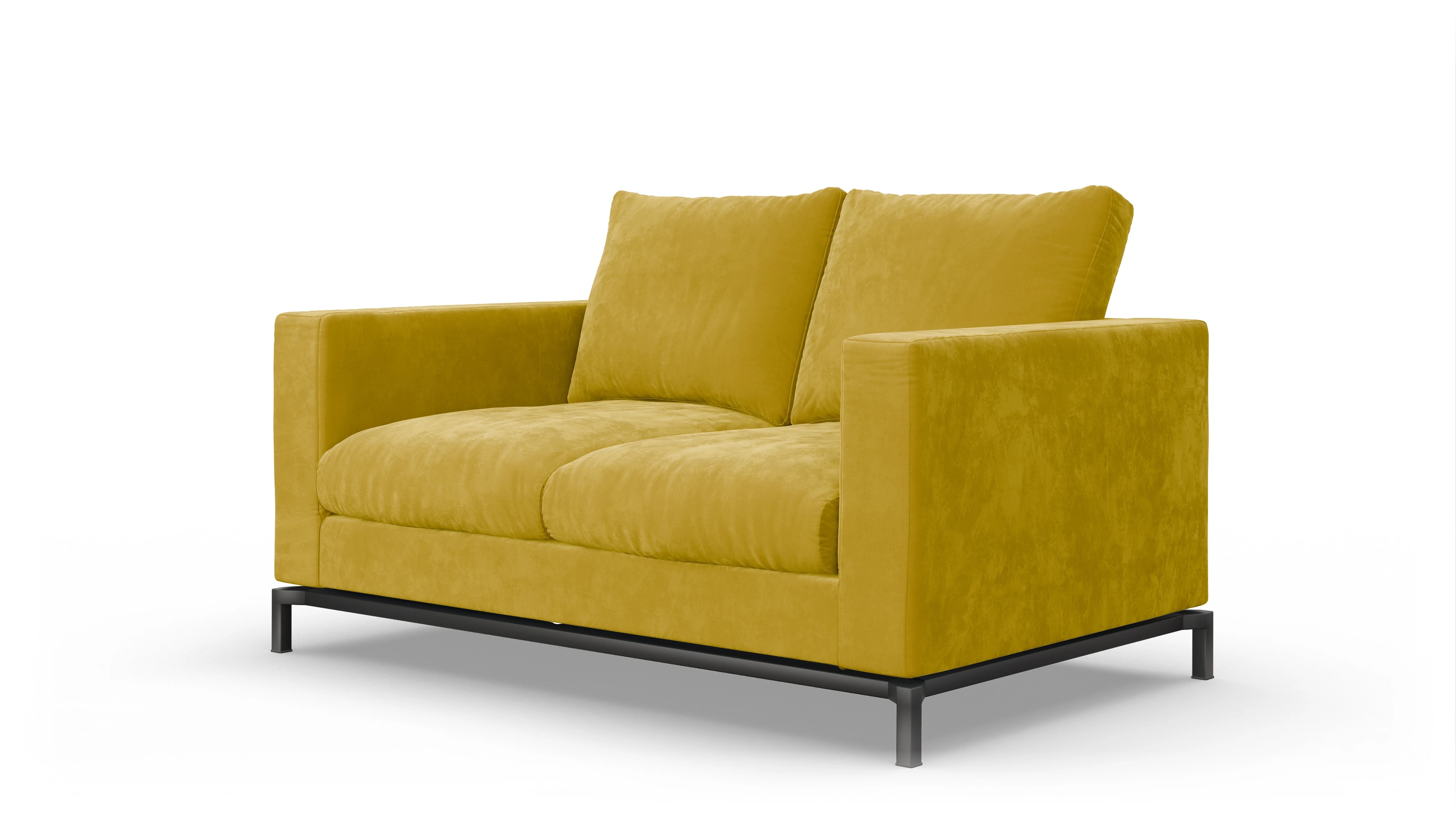 Ansicht des Produktes Fenice 2-Sitzer in gelb