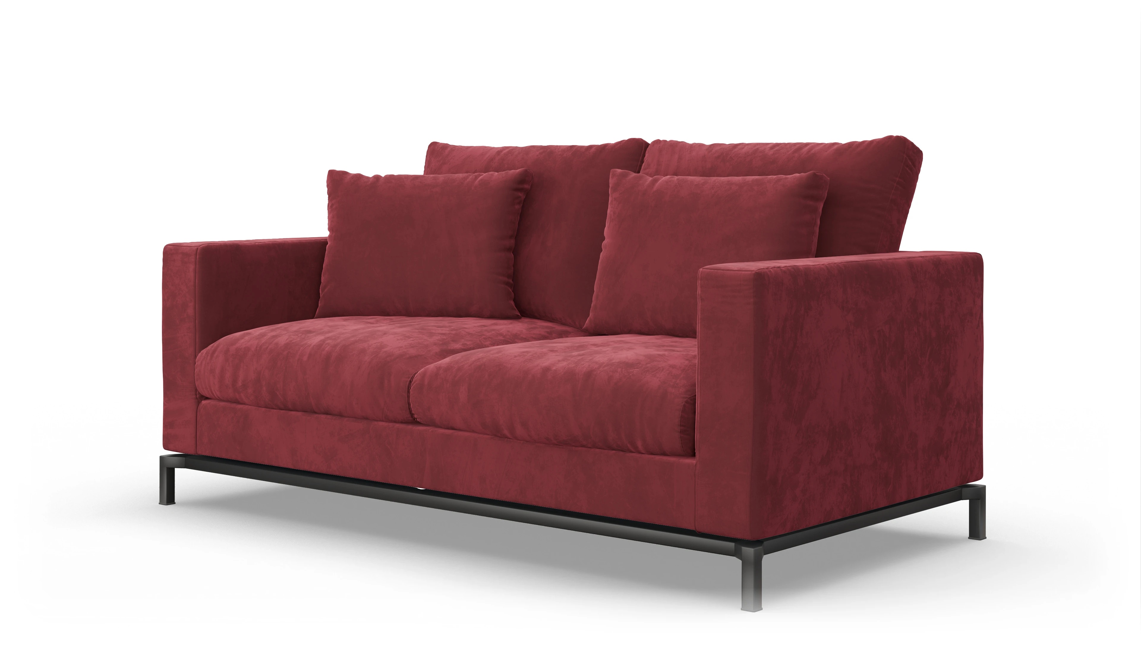 Ansicht des Produktes Fenice 2,5-Sitzer in rot