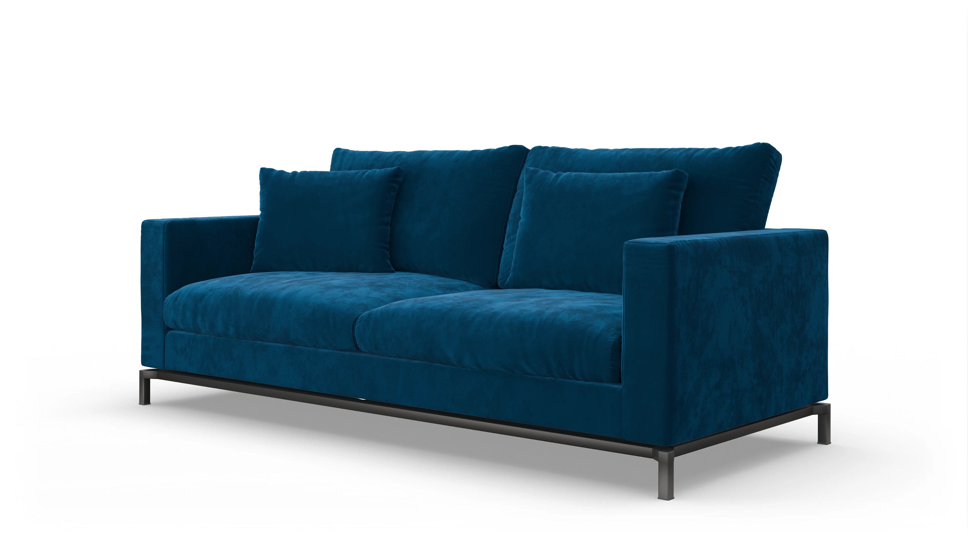 Ansicht des Produktes Fenice 3-Sitzer in blau