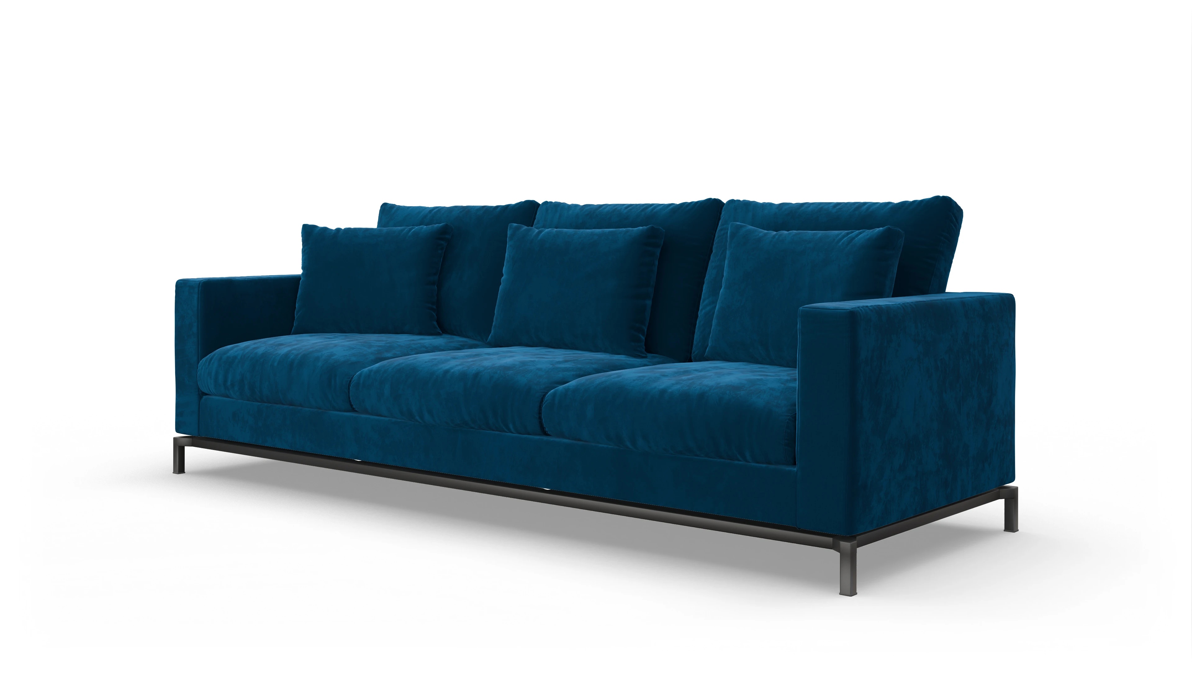 Ansicht des Produktes Fenice 3,5-Sitzer in blau