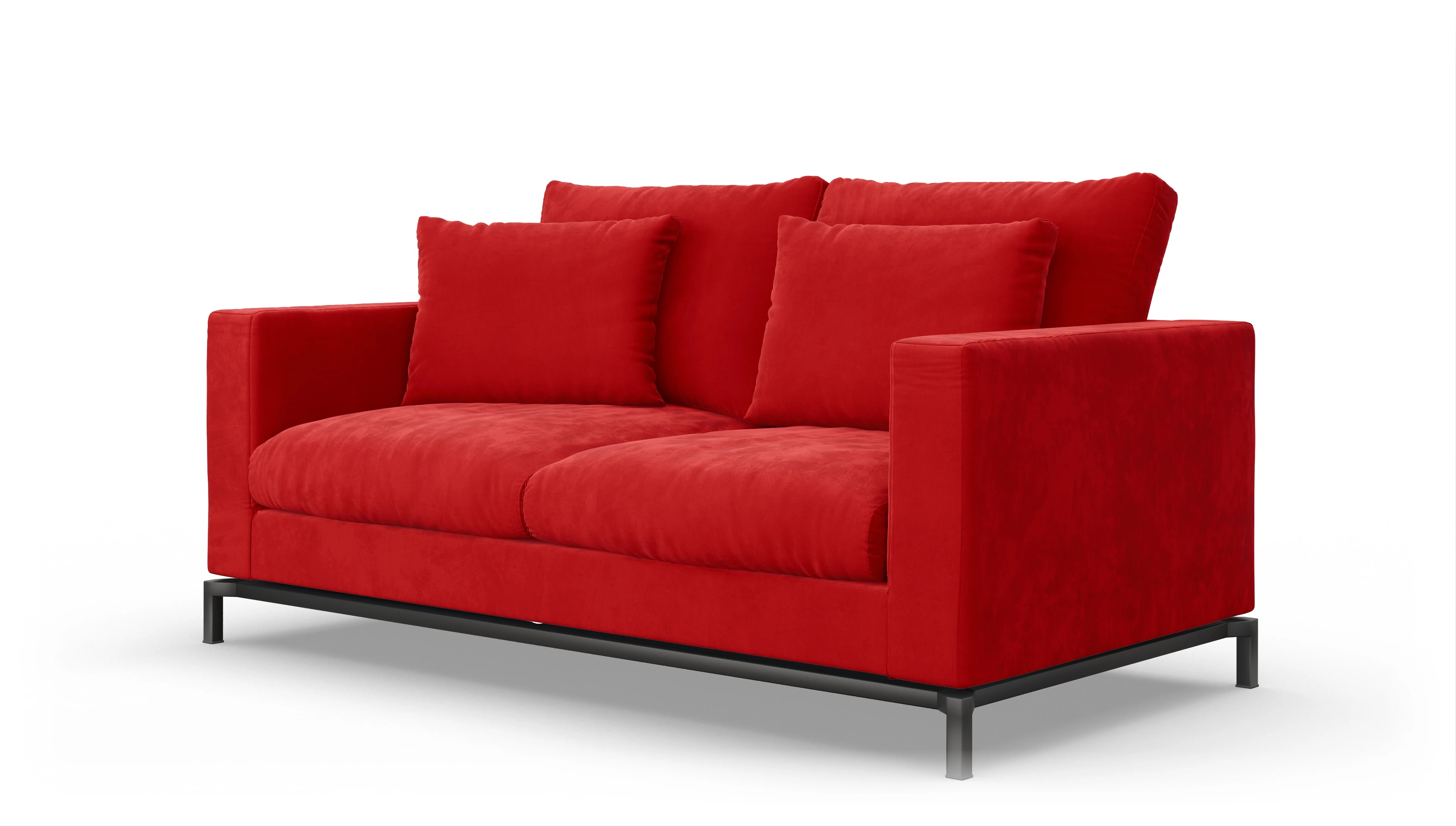 Ansicht des Produktes Fenice 2,5-Sitzer in rot