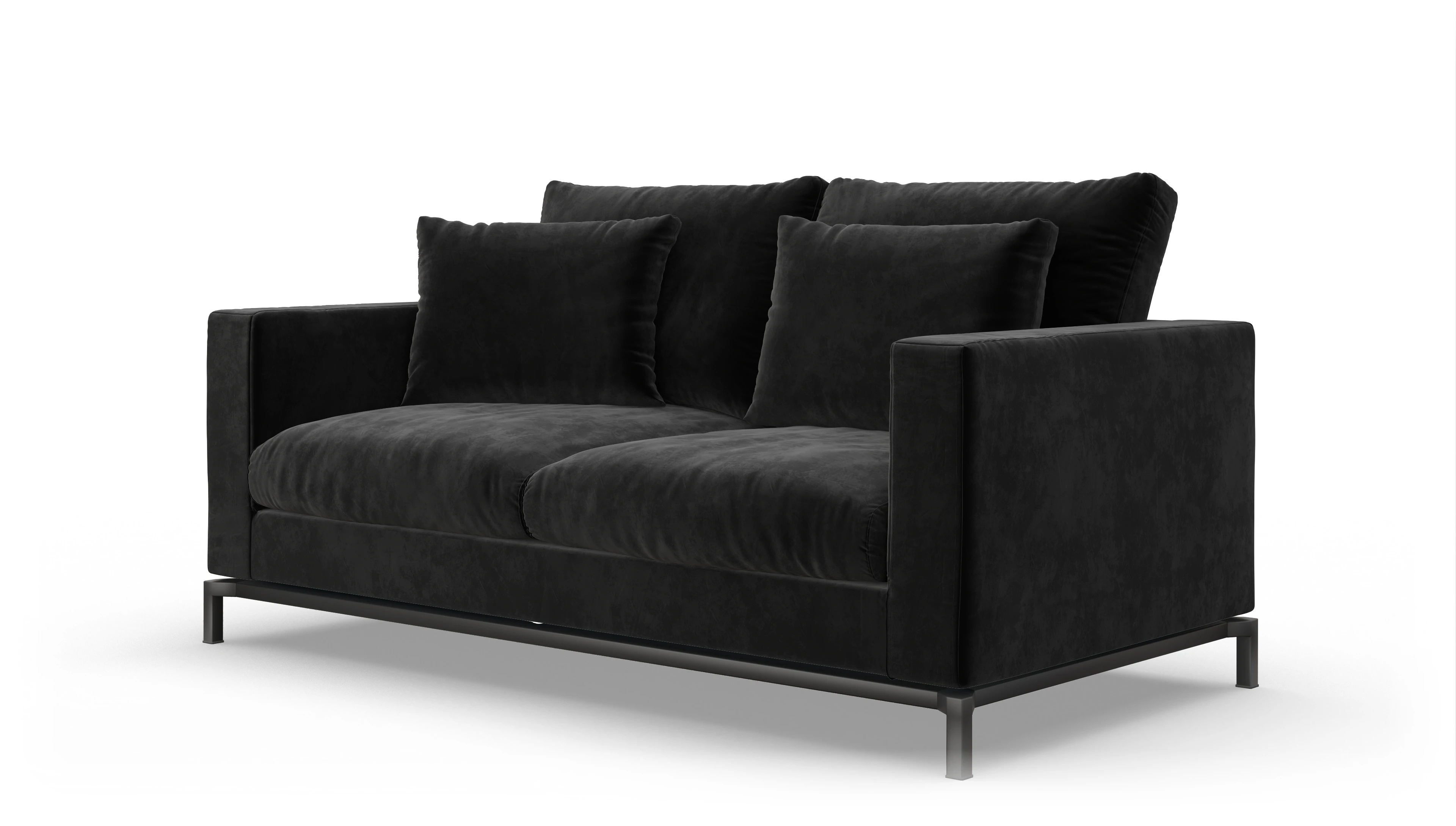Ansicht des Produktes Fenice 2,5-Sitzer in schwarz