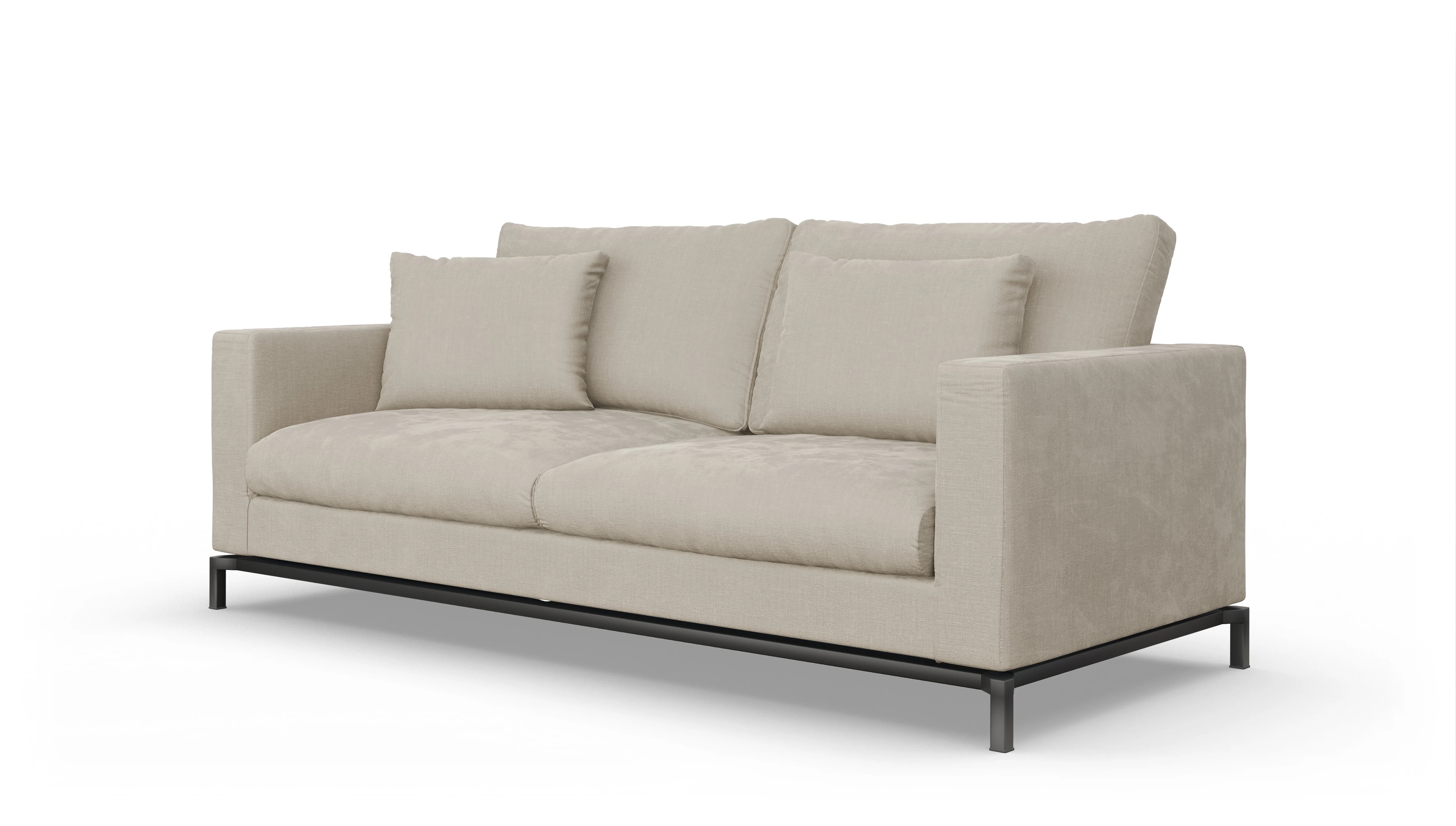 Ansicht des Produktes Fenice 3-Sitzer in beige