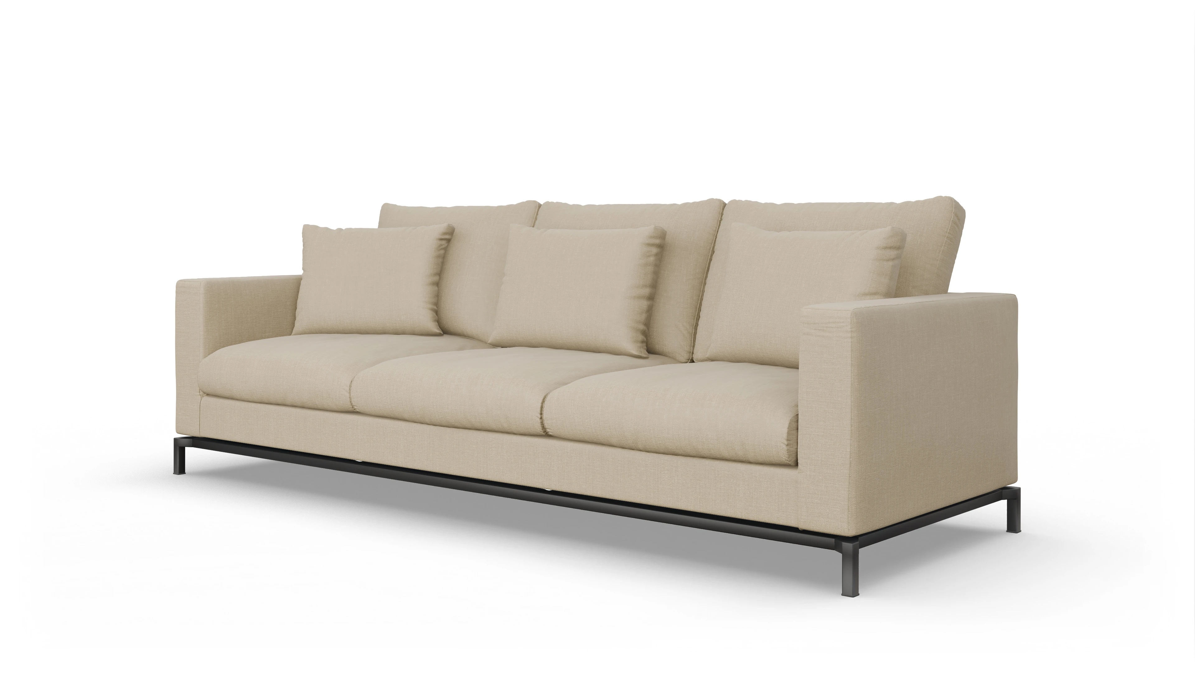 Ansicht des Produktes Fenice 3,5-Sitzer in beige