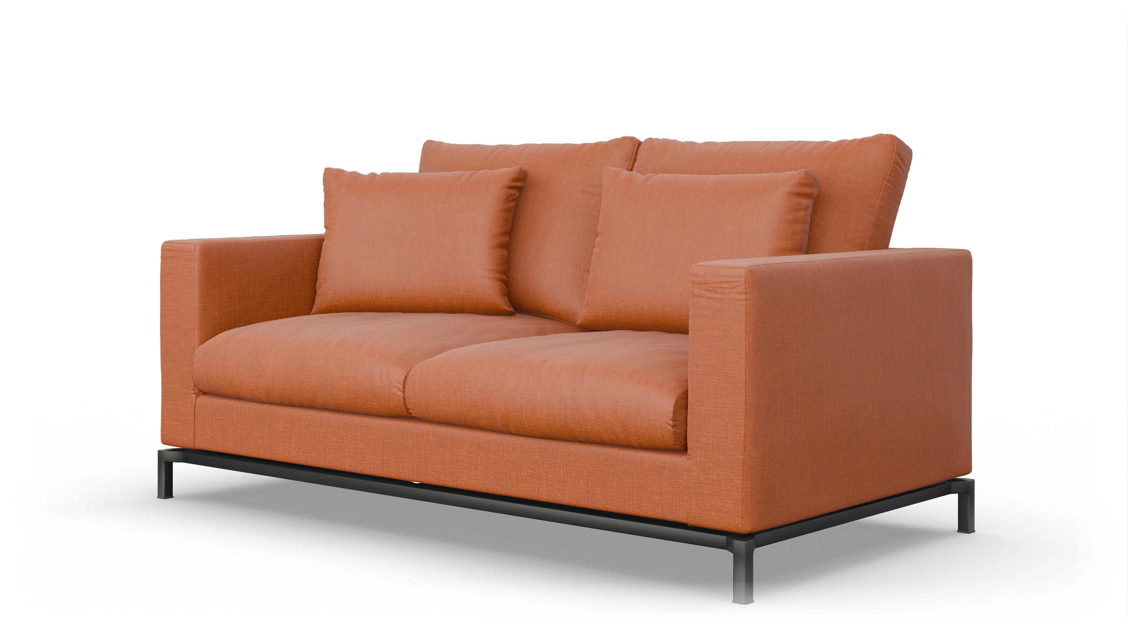 Ansicht des Produktes Fenice 2,5-Sitzer in orange