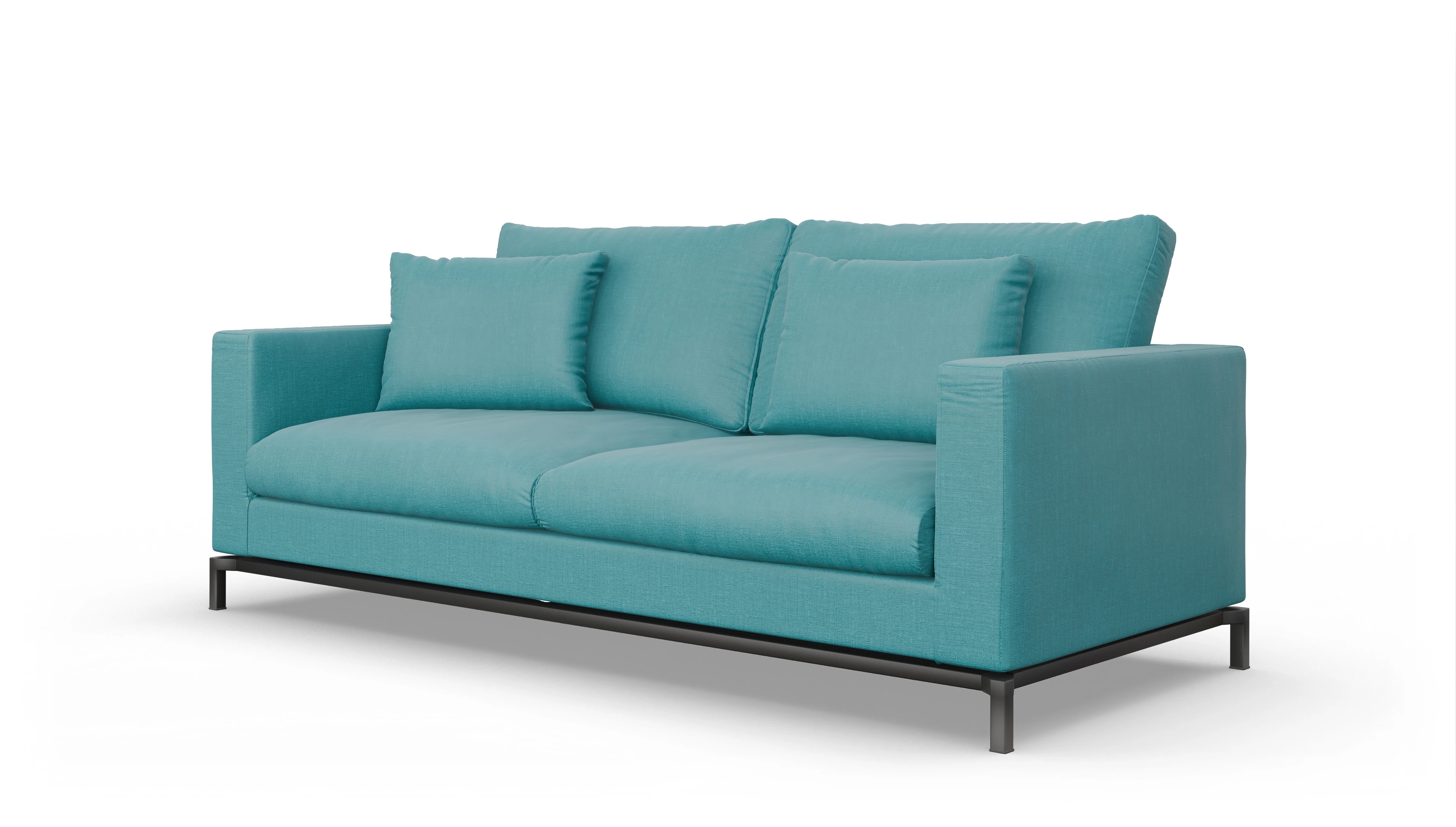 Ansicht des Produktes Fenice 3-Sitzer in blau