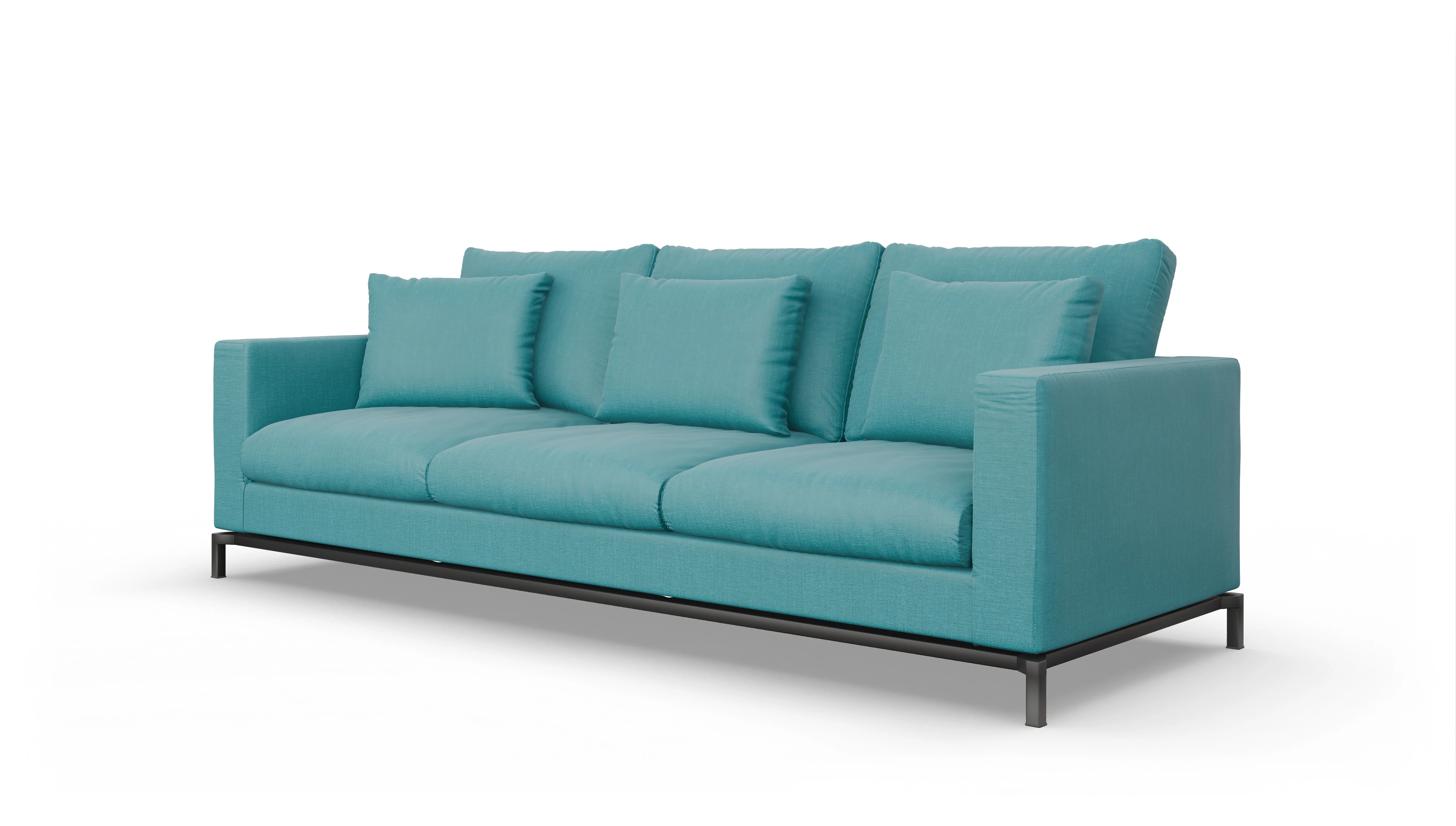 Ansicht des Produktes Fenice 3,5-Sitzer in blau