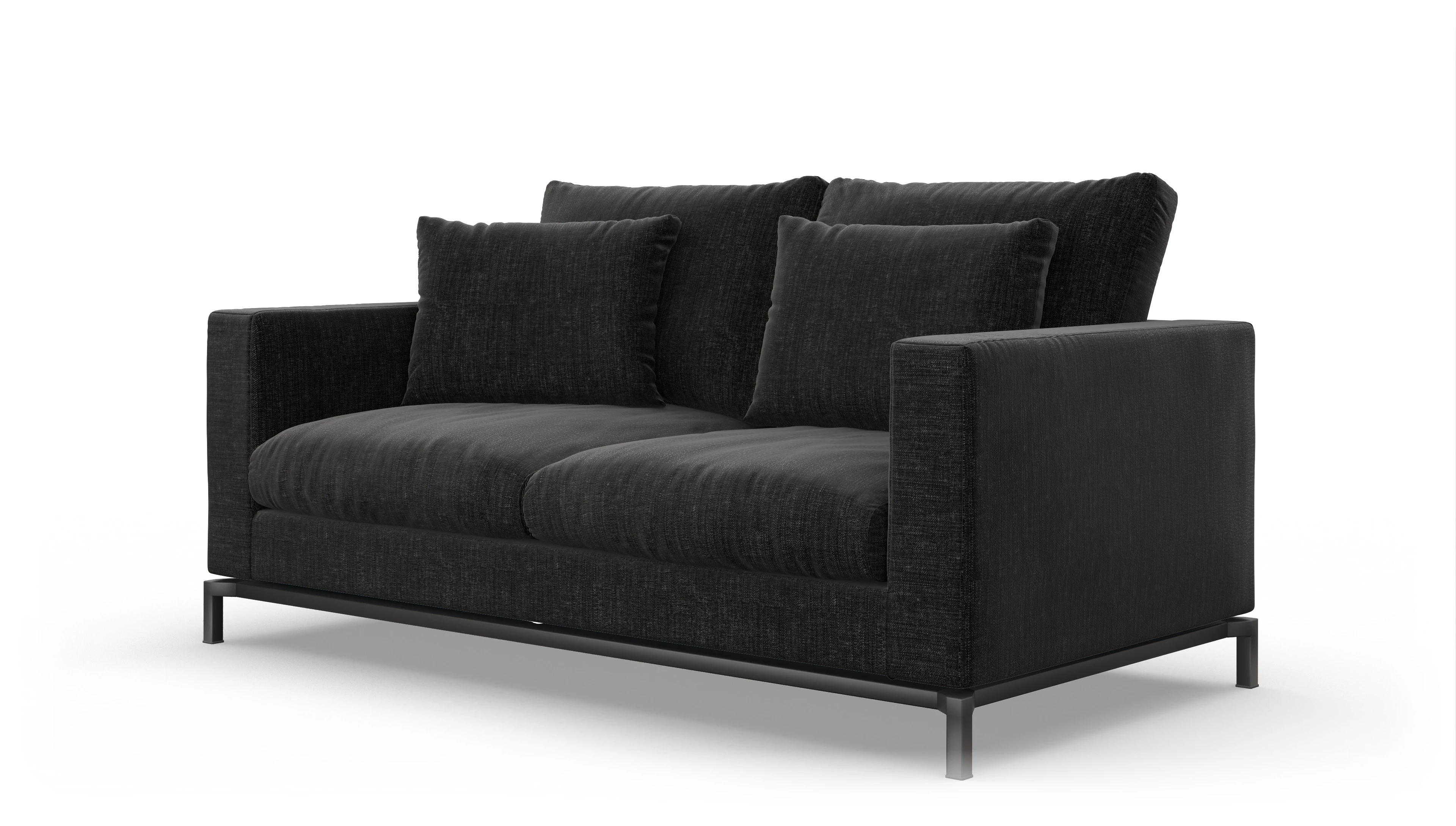 Ansicht des Produktes Fenice 2,5-Sitzer in schwarz