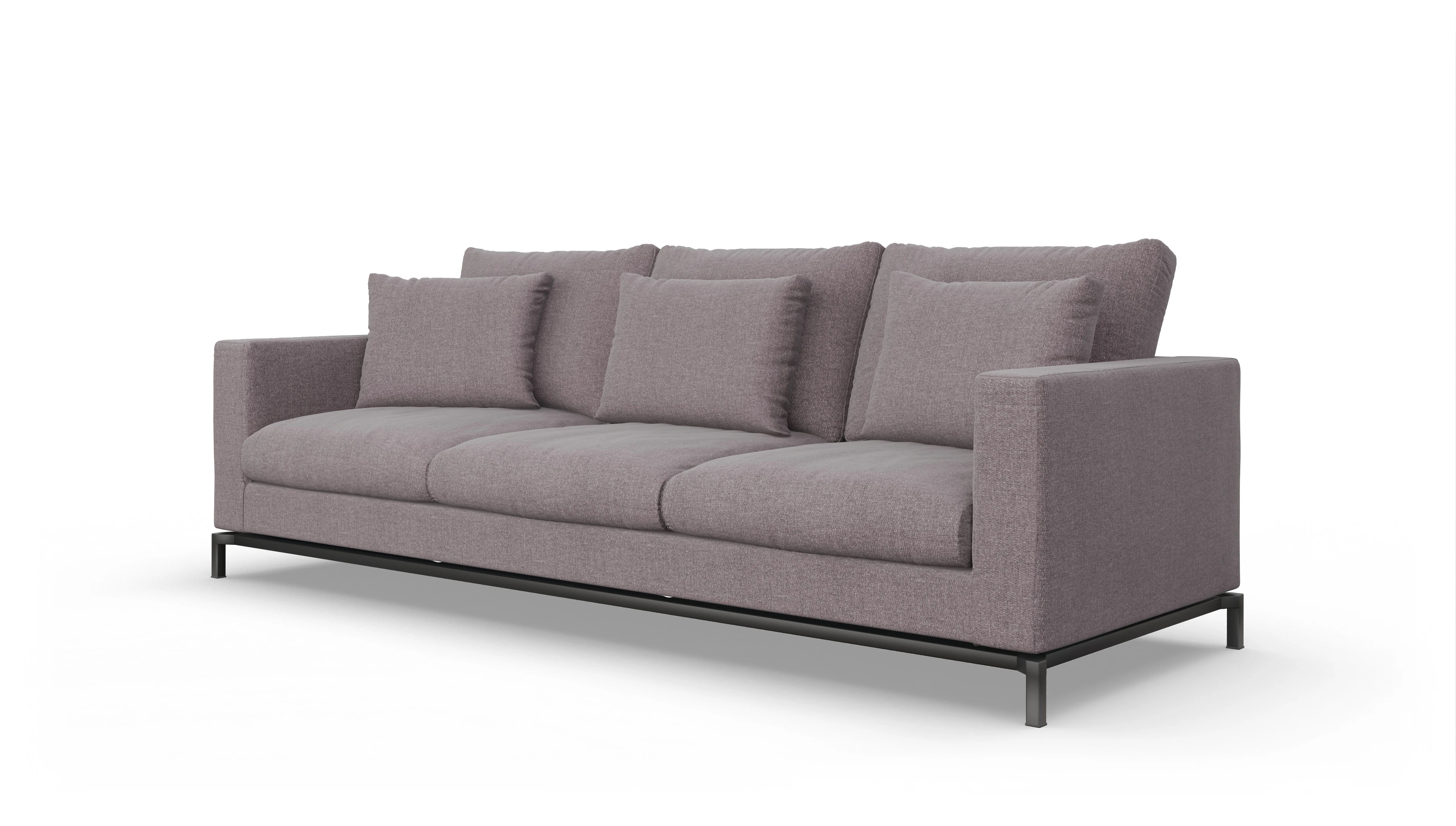 Ansicht des Produktes Fenice 3,5-Sitzer in rot