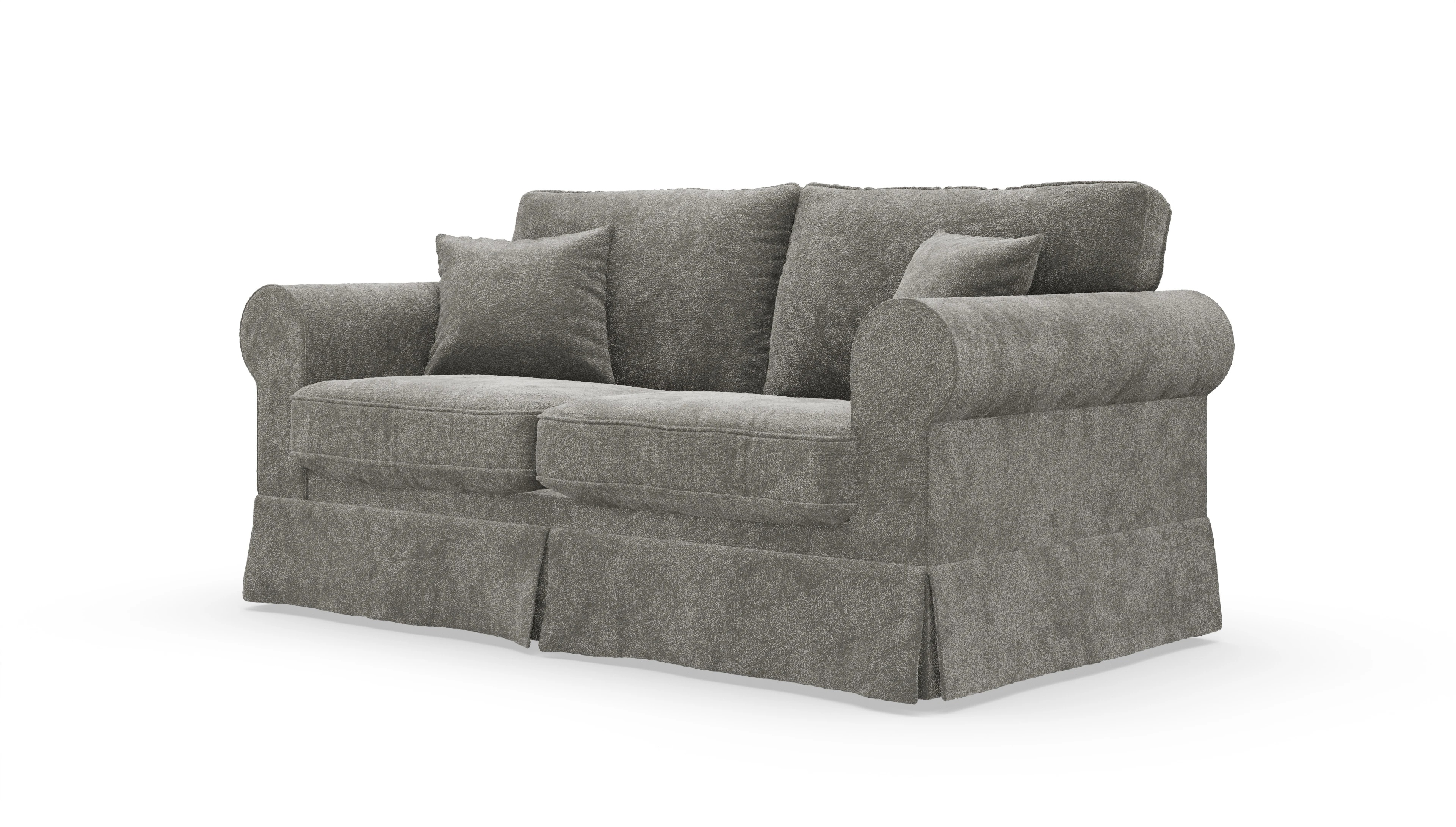 Ansicht des Produktes ParkSlope 2,5-Sitzer in Stoff beige