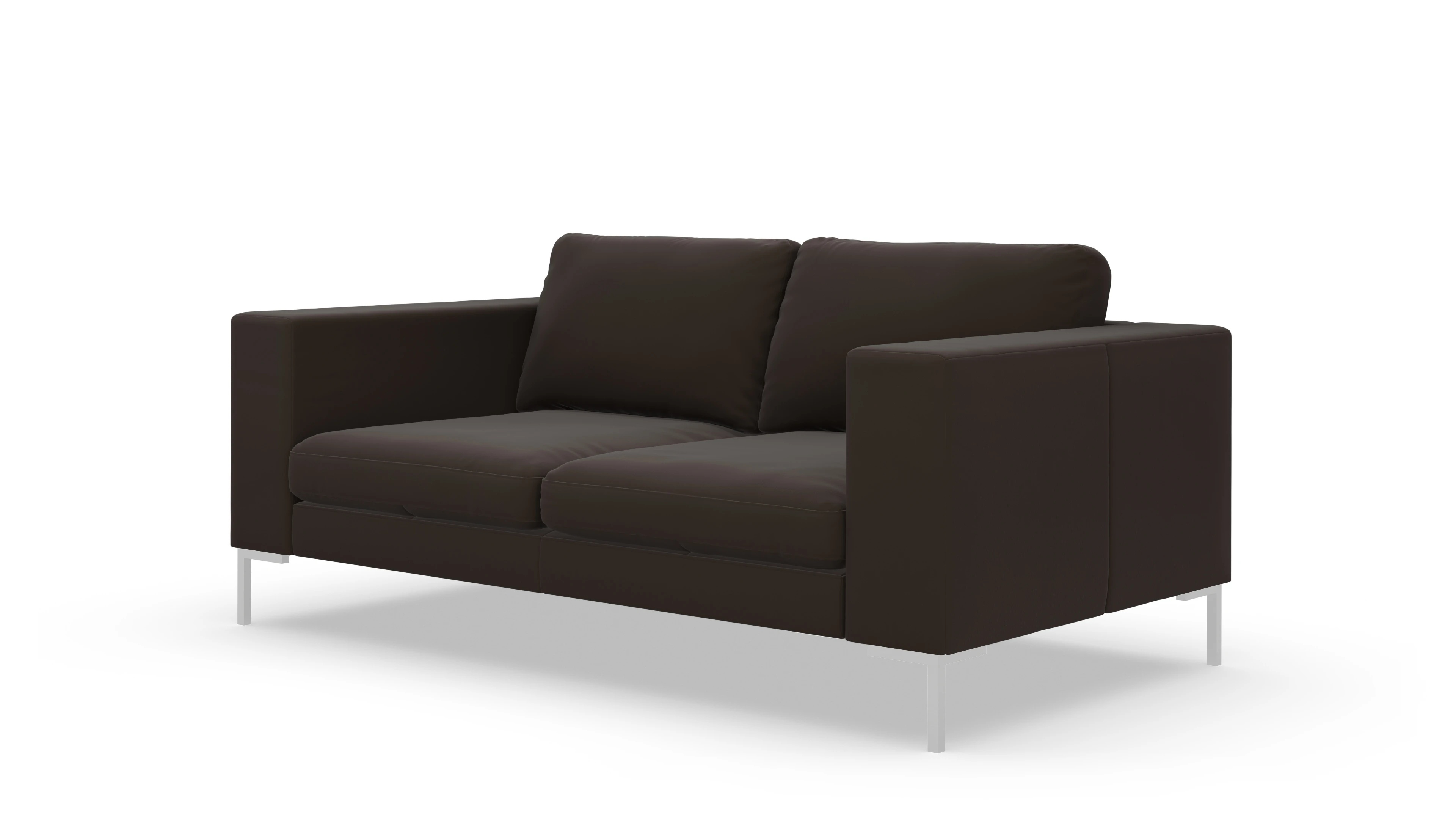 Ansicht des Produktes Paludan 2-Sitzer in Leder braun