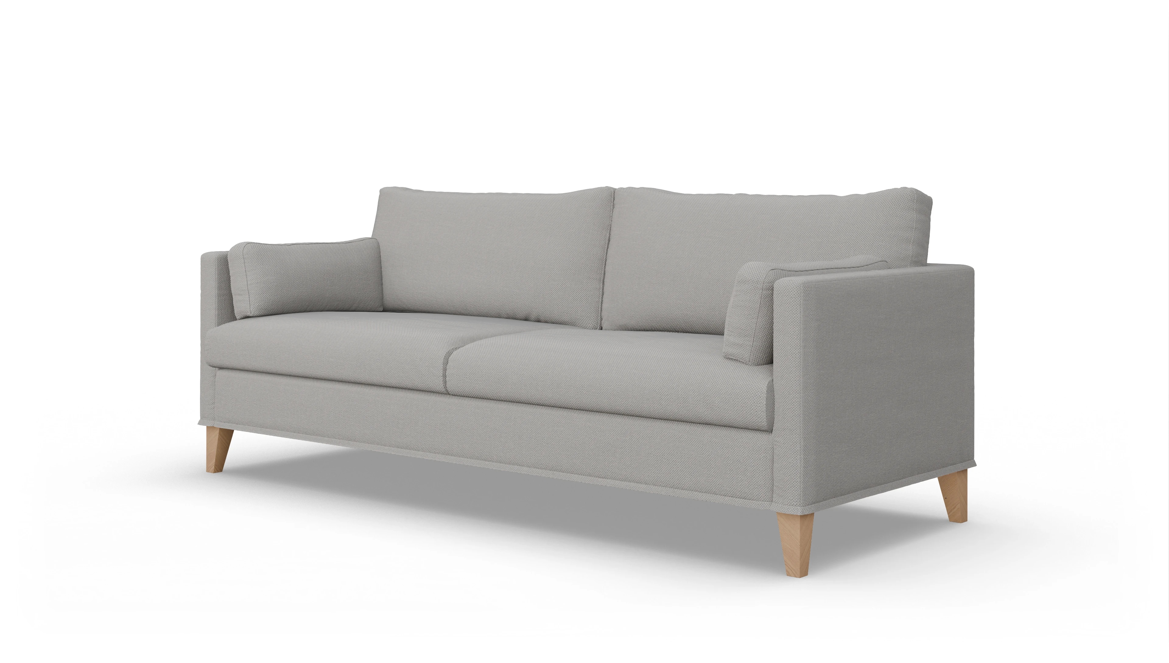 Ansicht des Produktes Jensen 3-Sitzer in Stoff grau