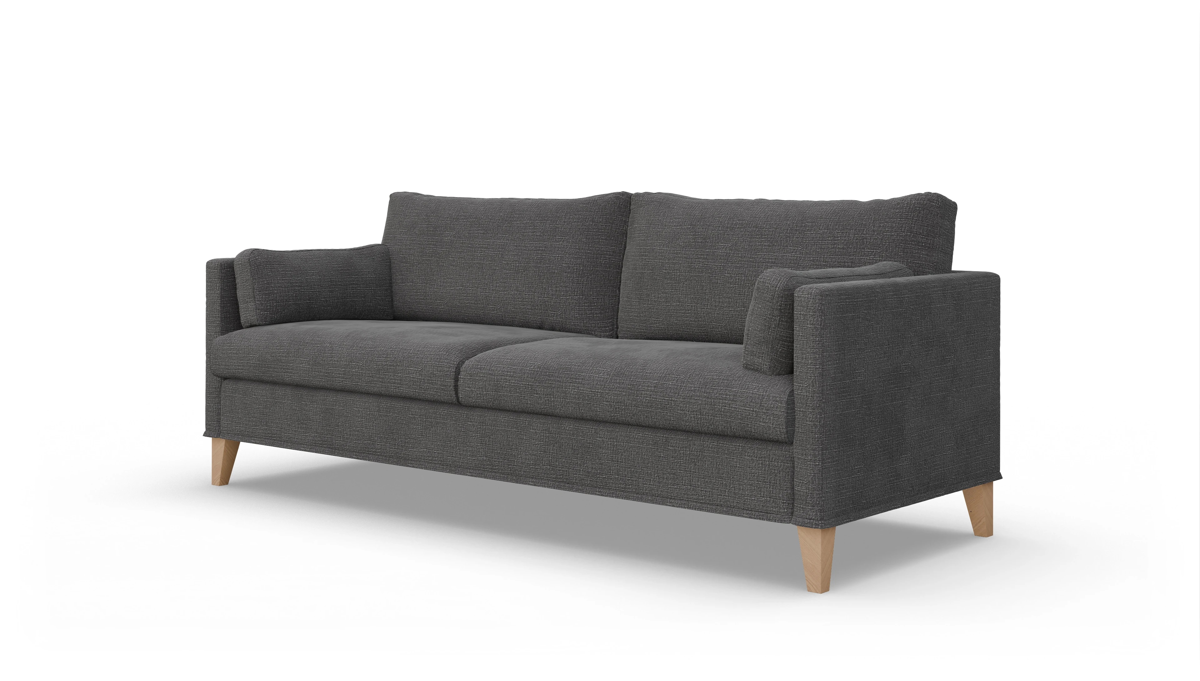 Ansicht des Produktes Jensen 3-Sitzer in Stoff grau