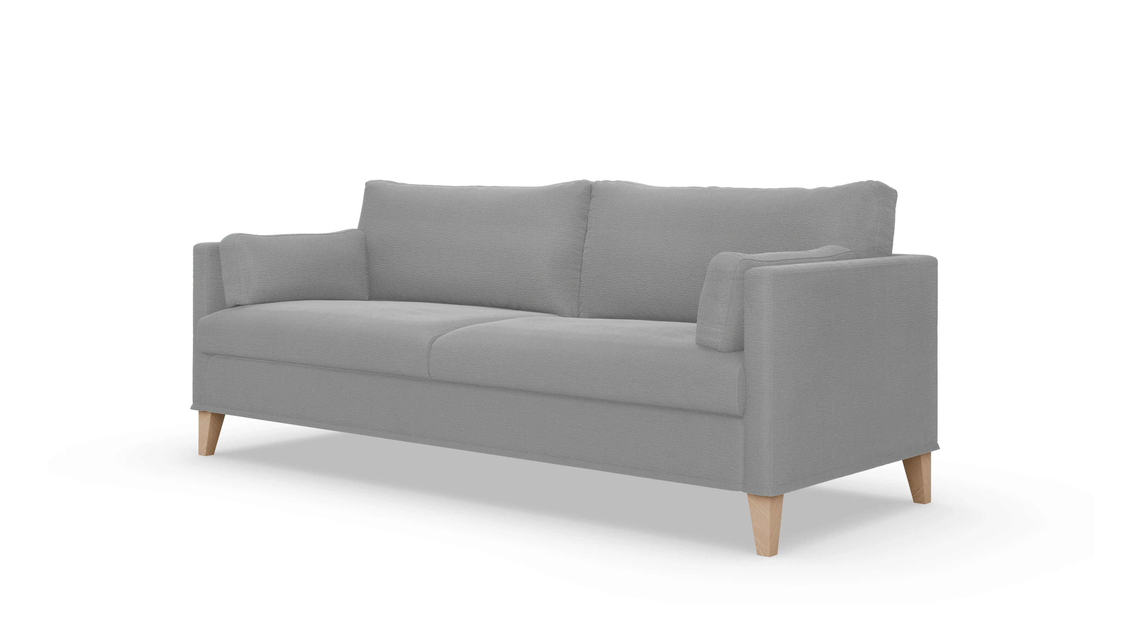 Ansicht des Produktes Jensen 3-Sitzer in Stoff grau